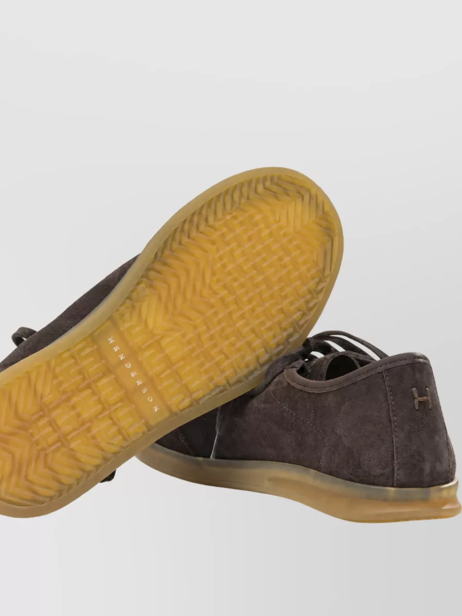 Henderson Baracco Leather Low-Top Sneakers