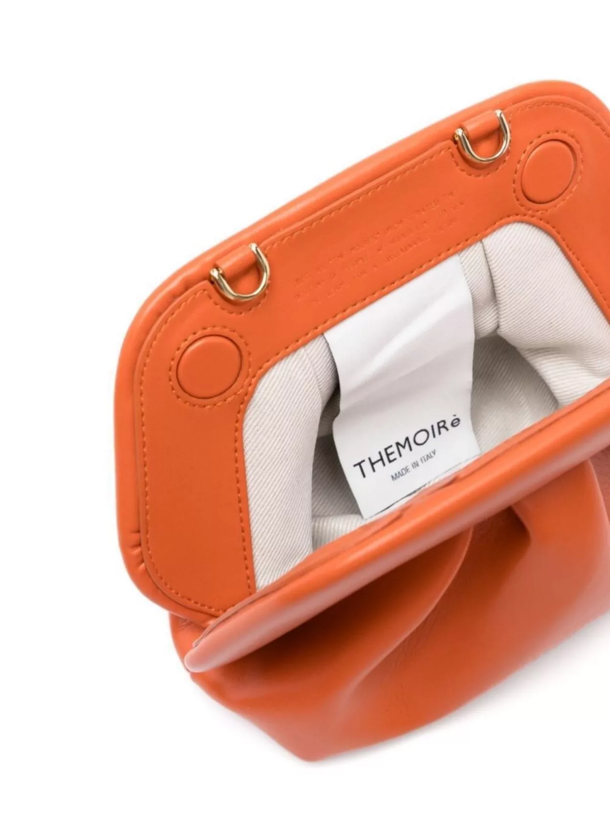 Themoiré Gea Vegan Leather Clutch With Detachable Shoulder Strap