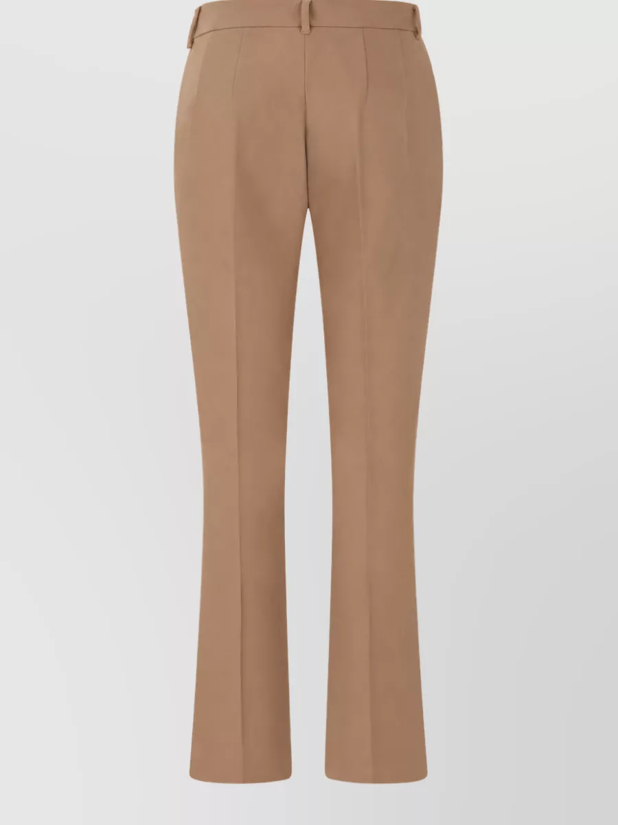 S Max Mara High-Rise Slim-Fit Flared Suit Trousers