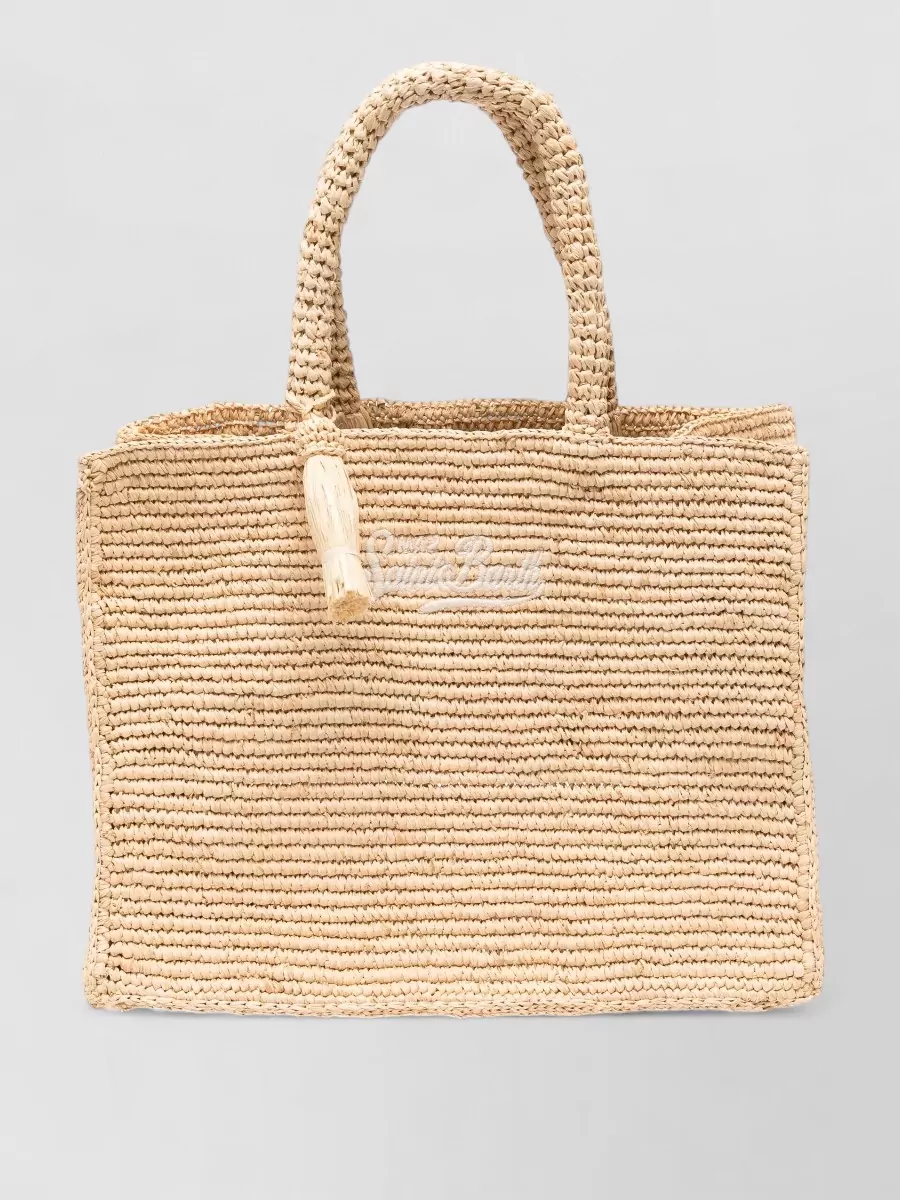 Mc2 Saint Barth Raffia Beach Bag