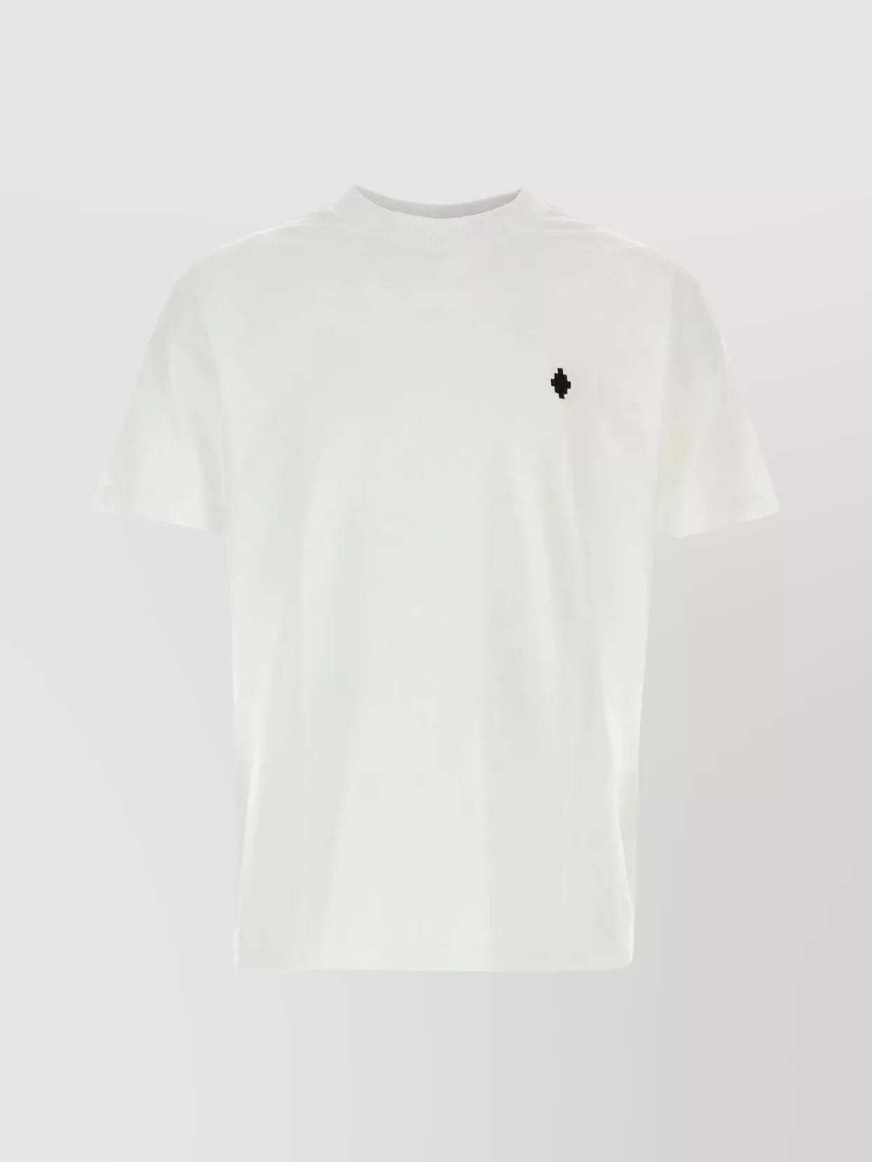 Shop Marcelo Burlon County Of Milan Cotton Cross Crew T-shirt In White
