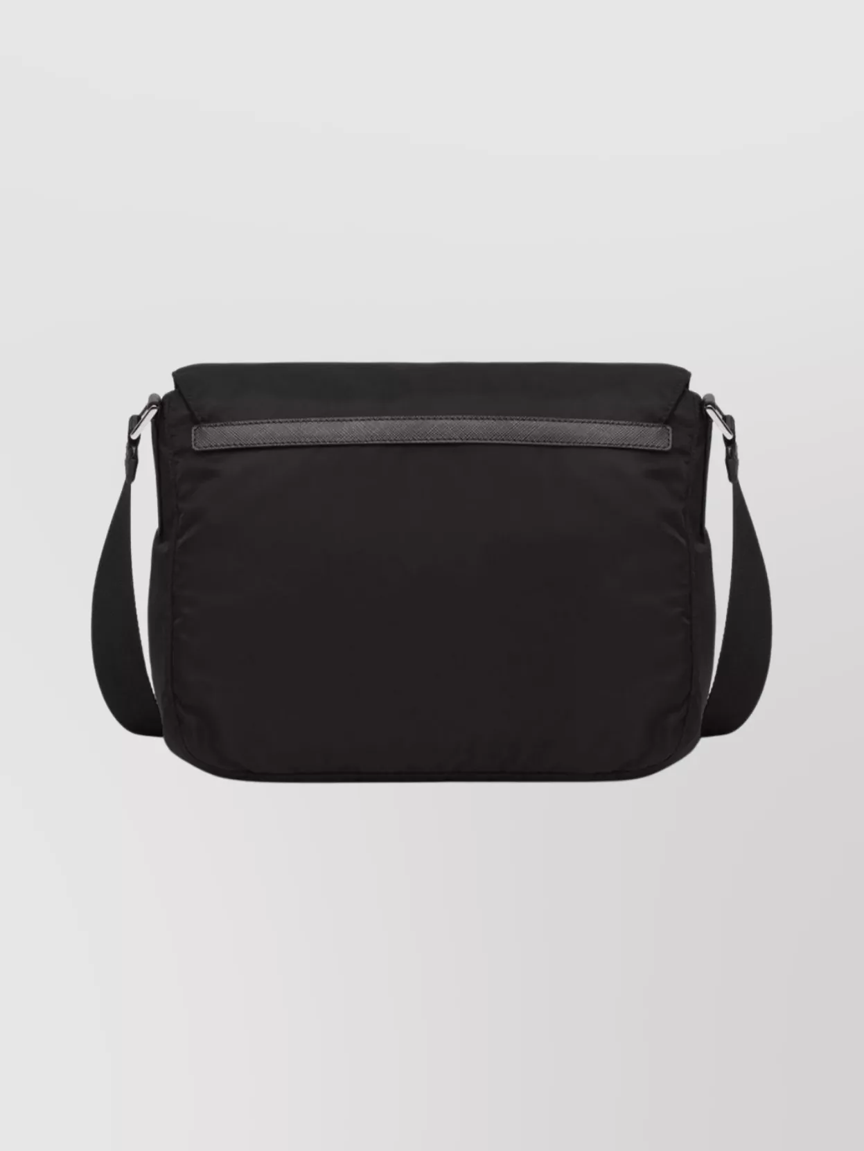 Prada Re-nylon Crossbody Bag Adjustable Strap In Black