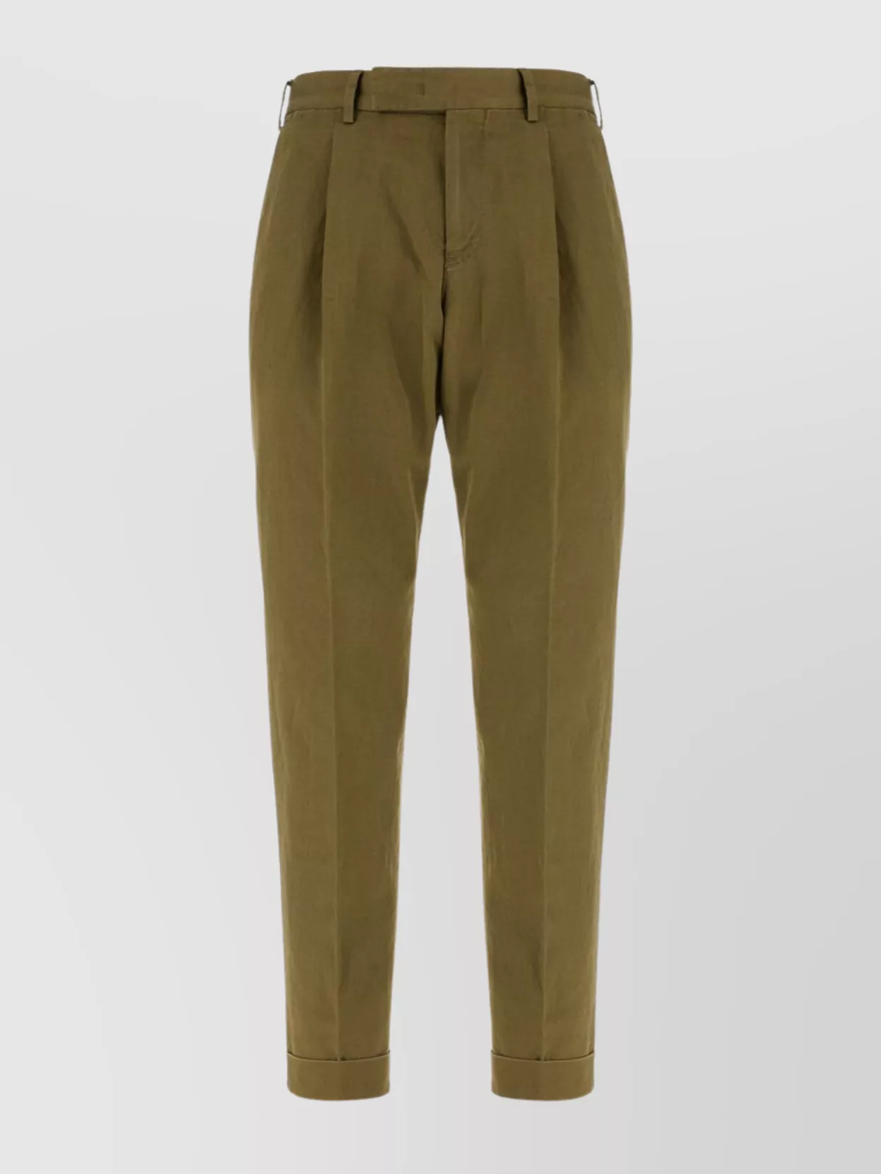 Pt Torino Tailored Trousers With Straight Leg Design In Green