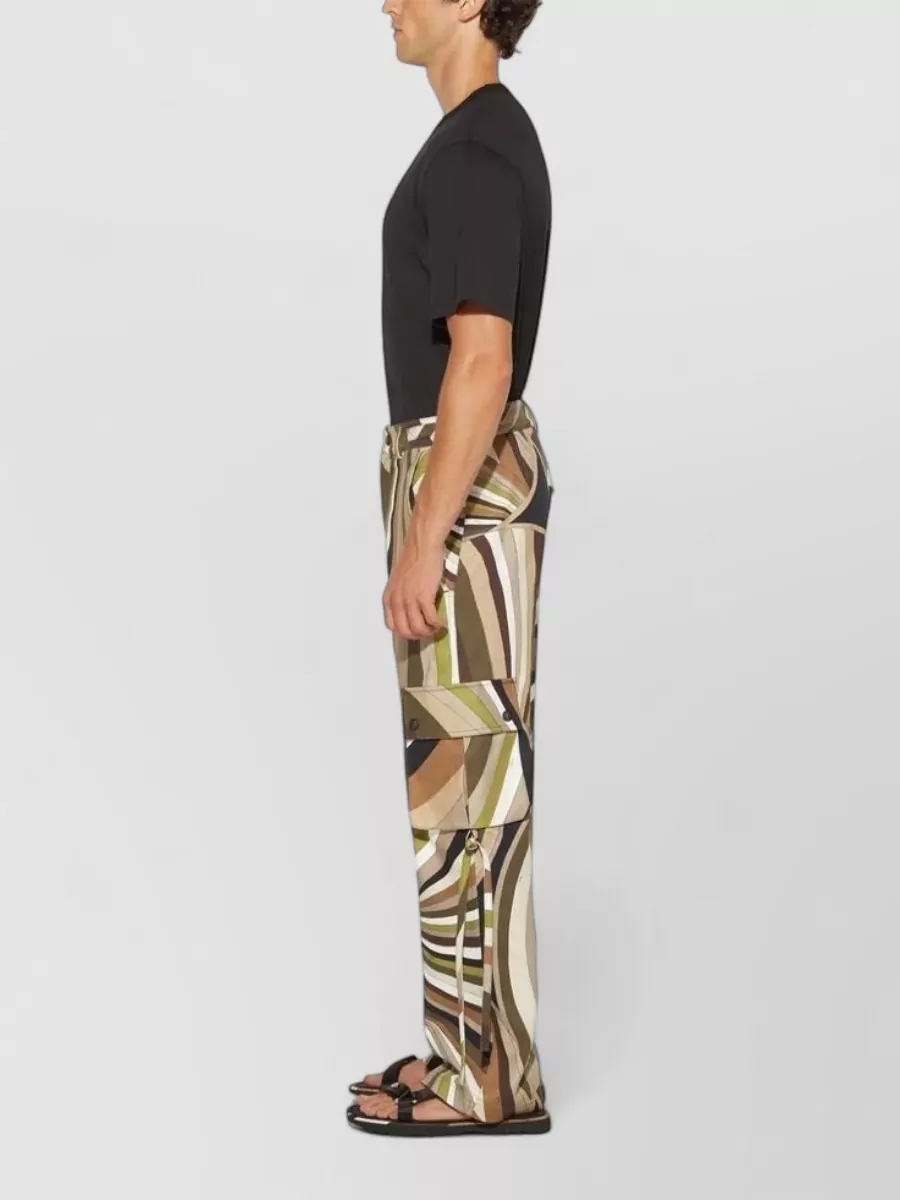 Pucci Cotton Cargo Shorts