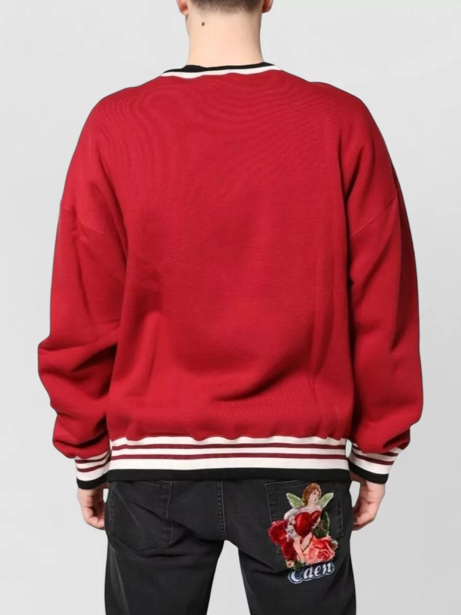 Dolce&Gabbana Sequin Regular-Fit Sweatshirt