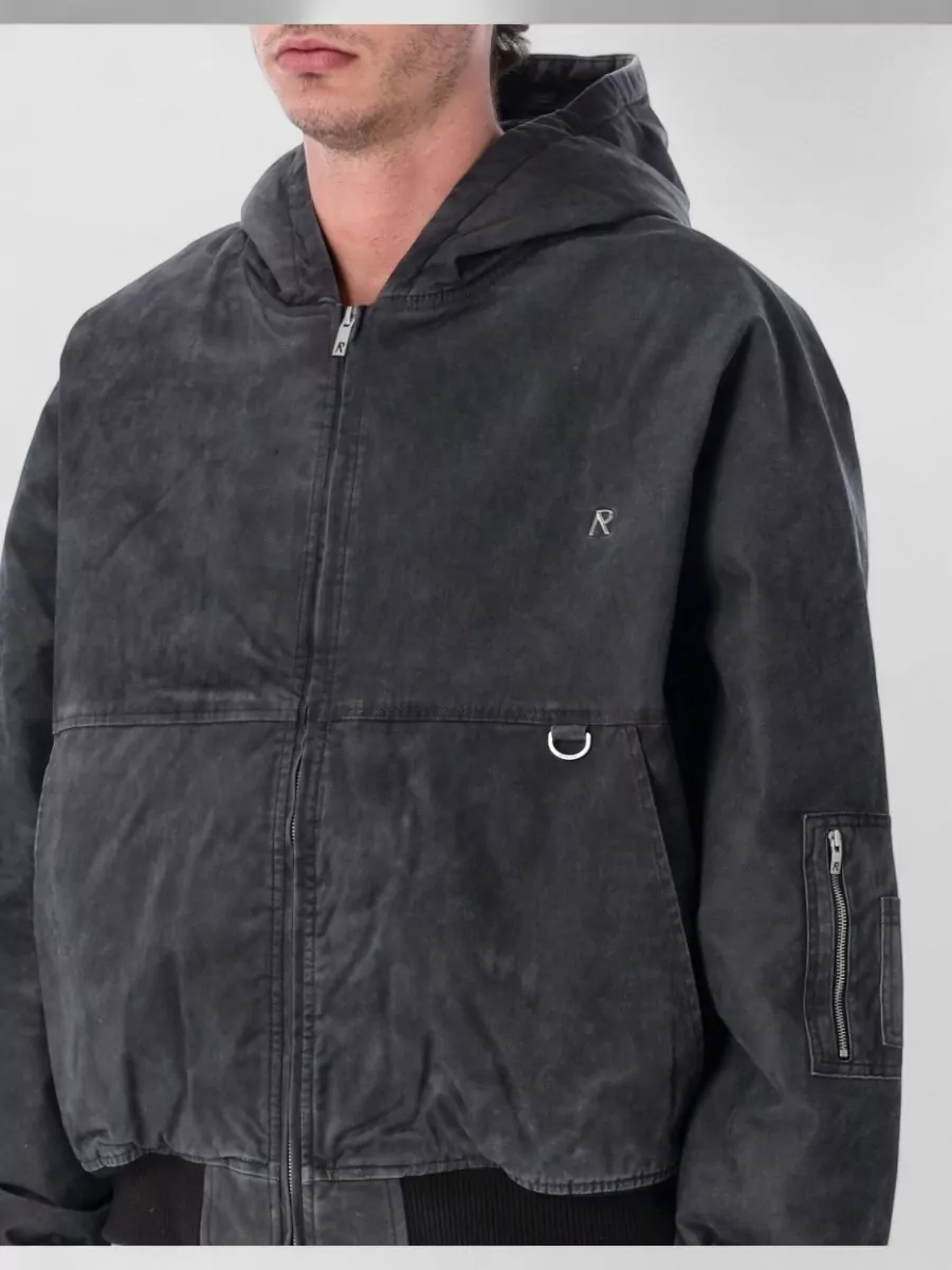 Represent Hooded Bomber Jacket