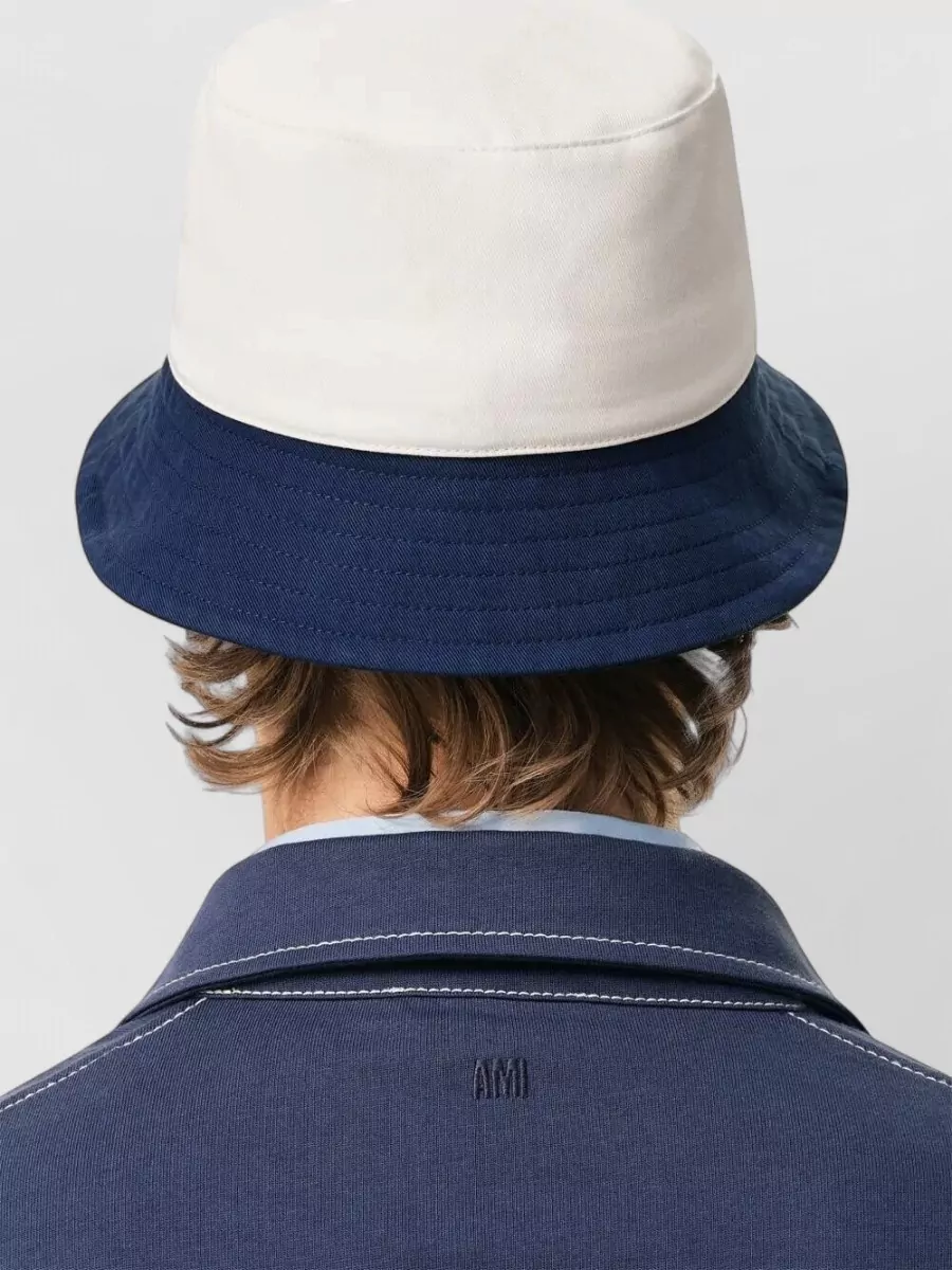 Ami Paris Cotton Bucket Hat