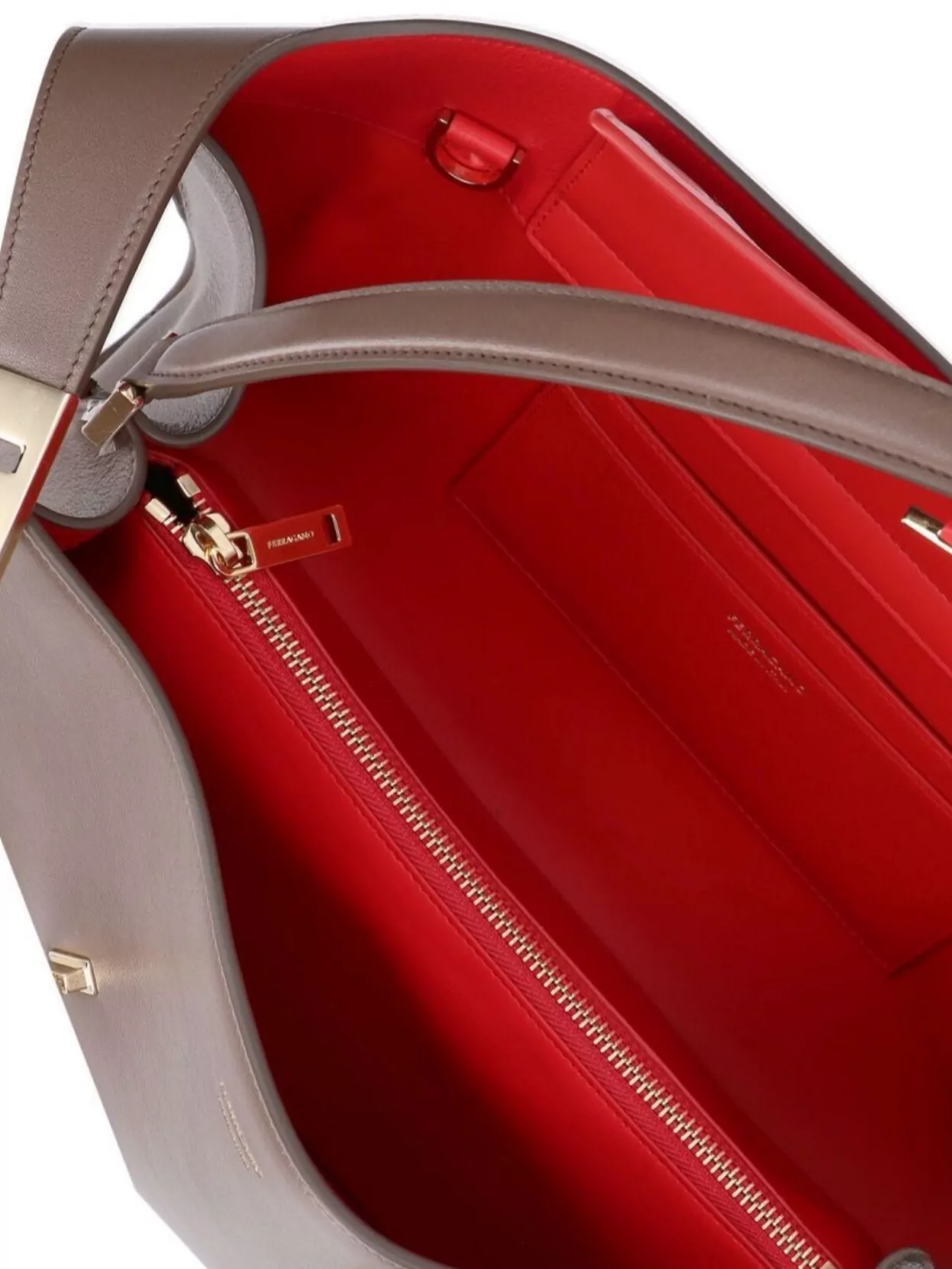 Ferragamo Structured Shoulder Bag Top Handle