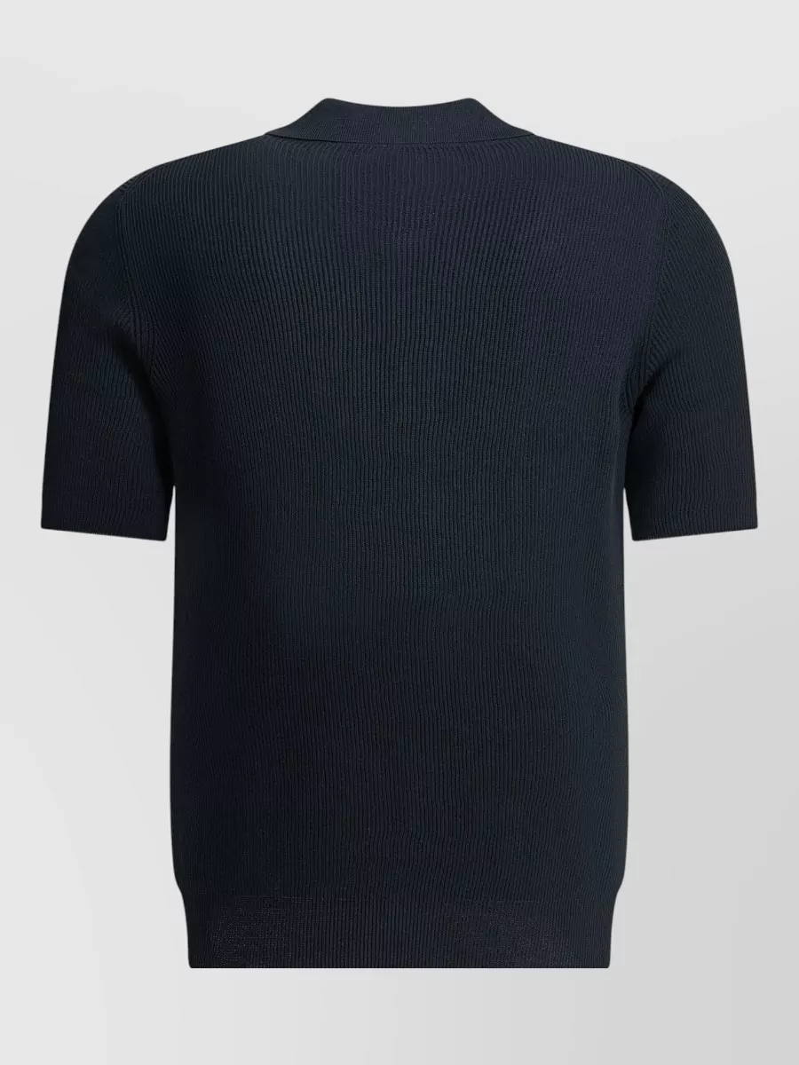 Brunello Cucinelli Linen And Cotton Polo Shirt