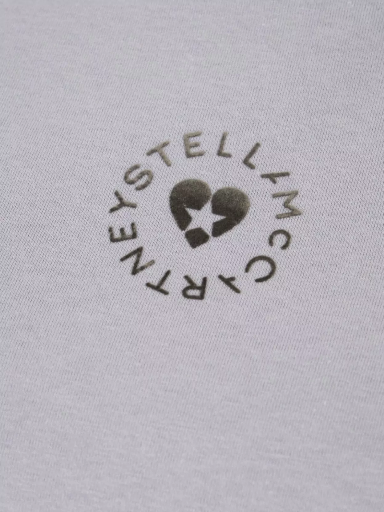 Stella Mccartney Crew Neck Cotton T-shirt In White