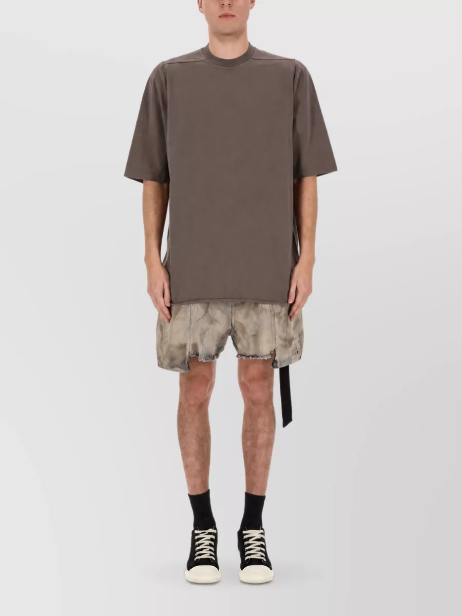 Rick Owens Drkshdw Jumbo Short Sleeve Crew Neck Shirt