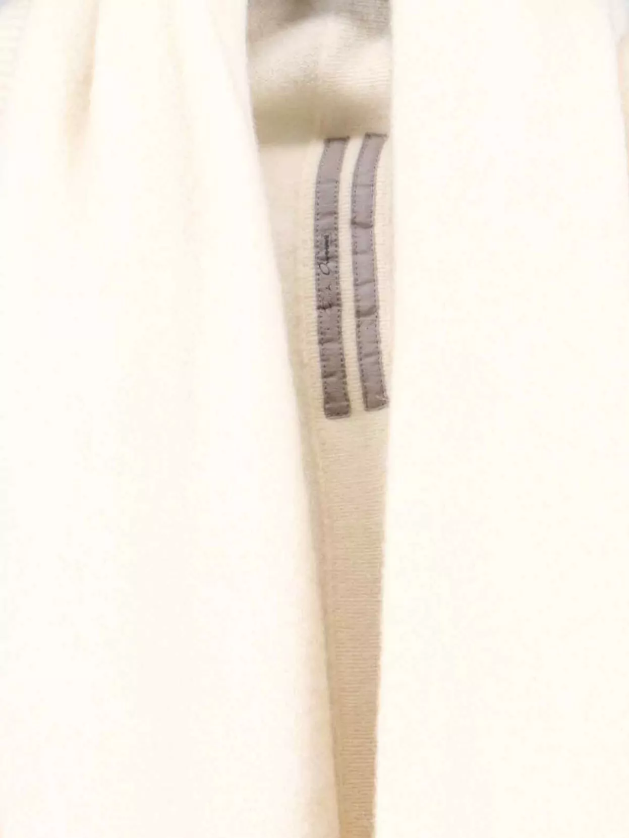 Rick Owens Draped Knitwear Ribbed Hem