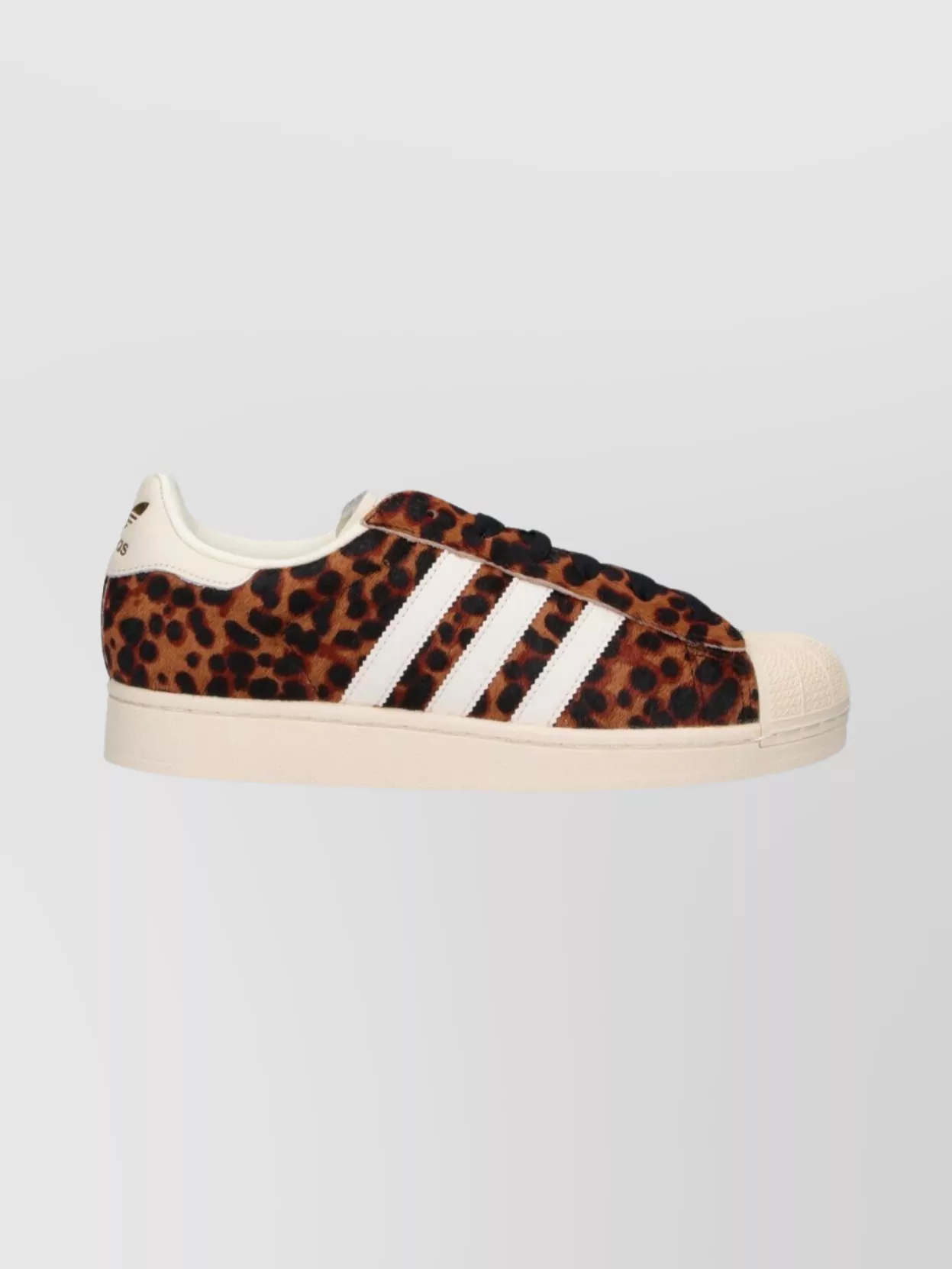 Adidas Animal Print Low Top Sneakers With Stripes