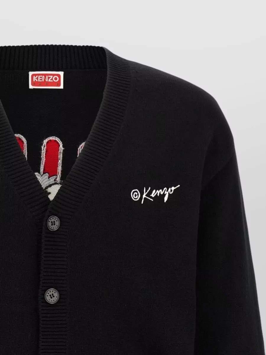 Kenzo Wool Blend Cardigan