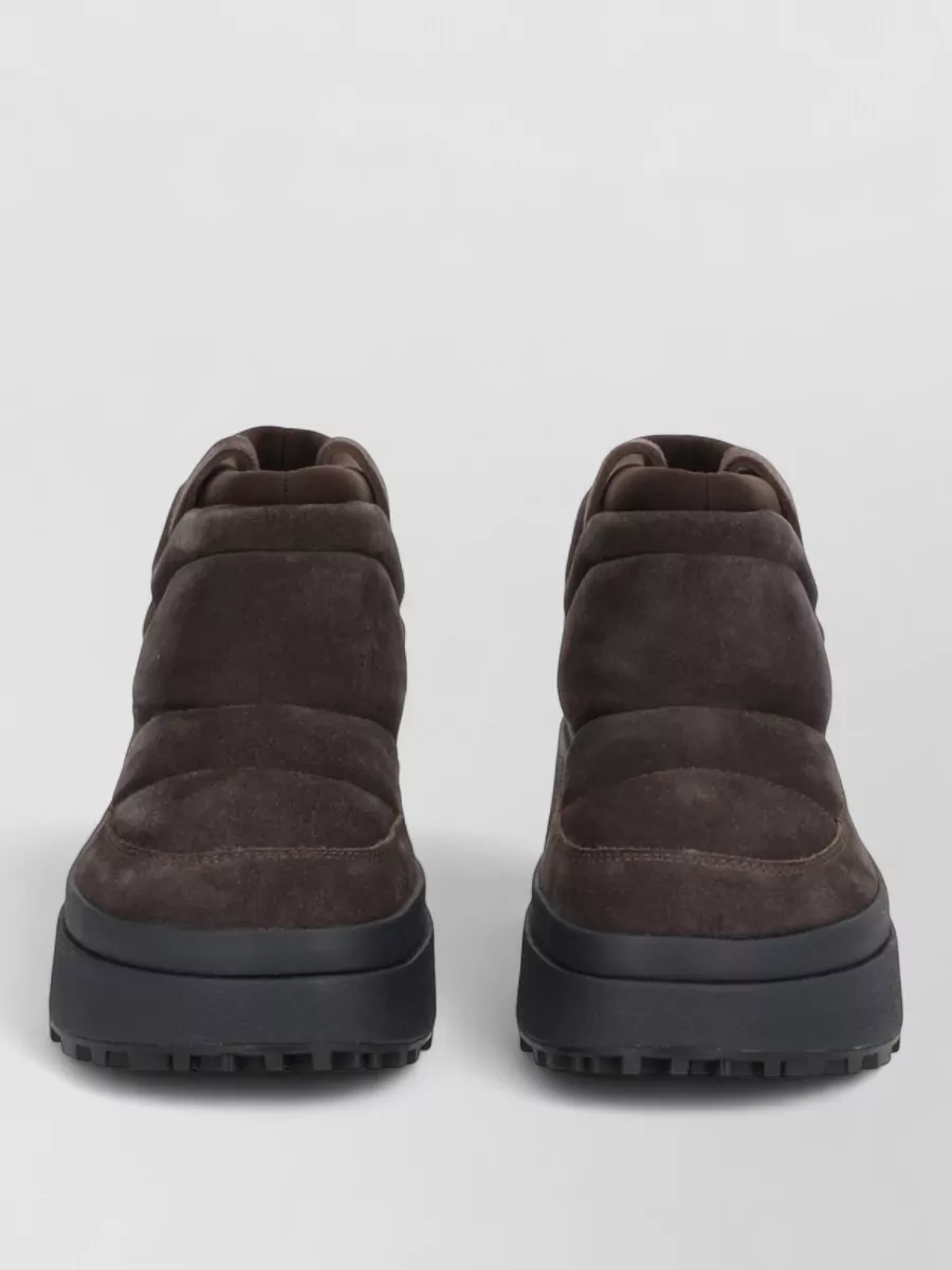 Ash leather slippers