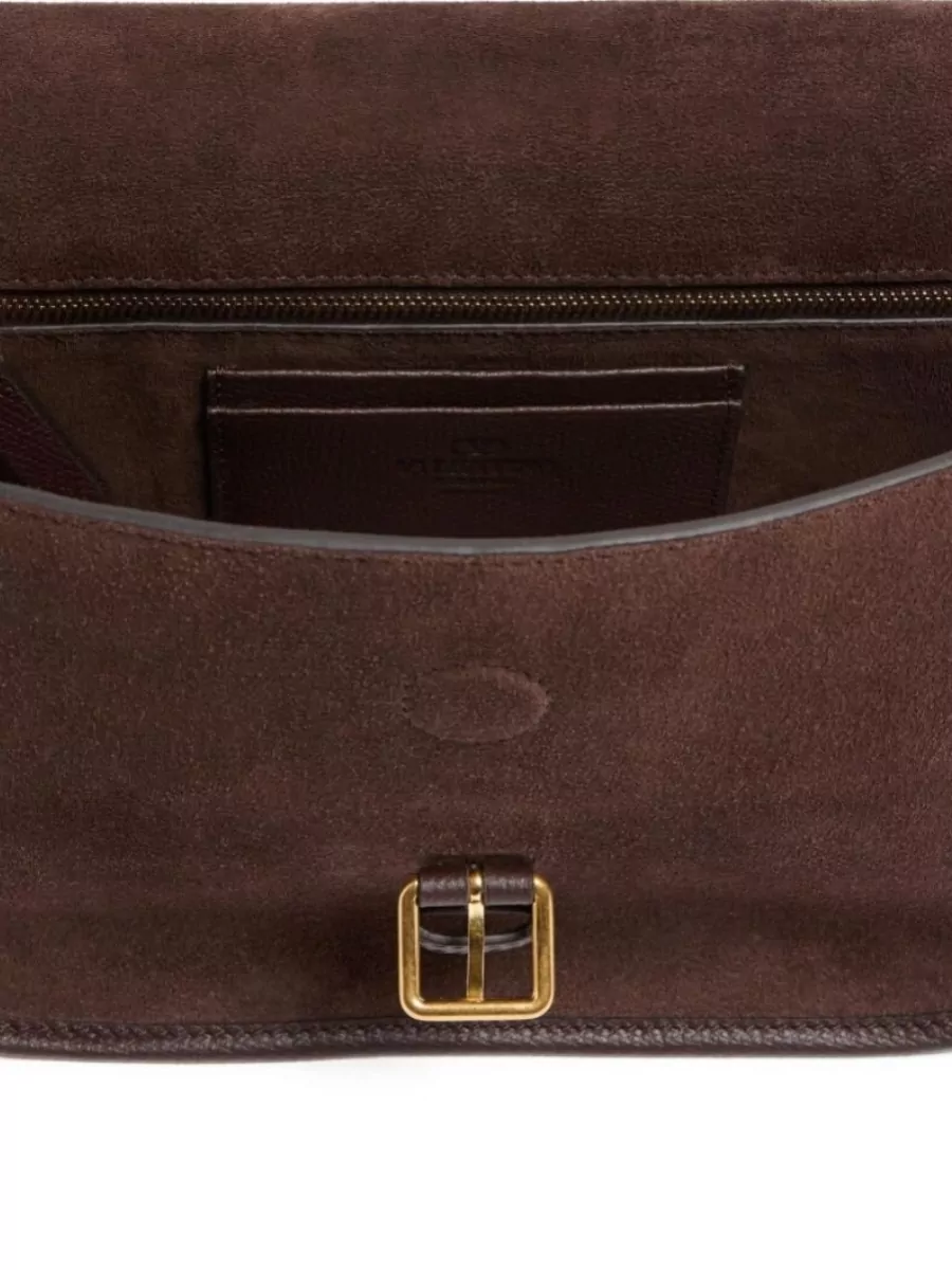 Valentino Garavani Antibes Suede Shoulder Bag