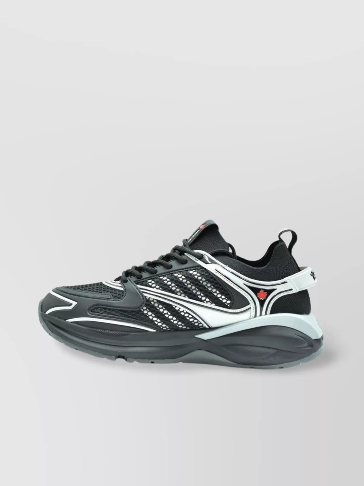 Dsquared2 Mesh Panel Sneakers Pull Tab