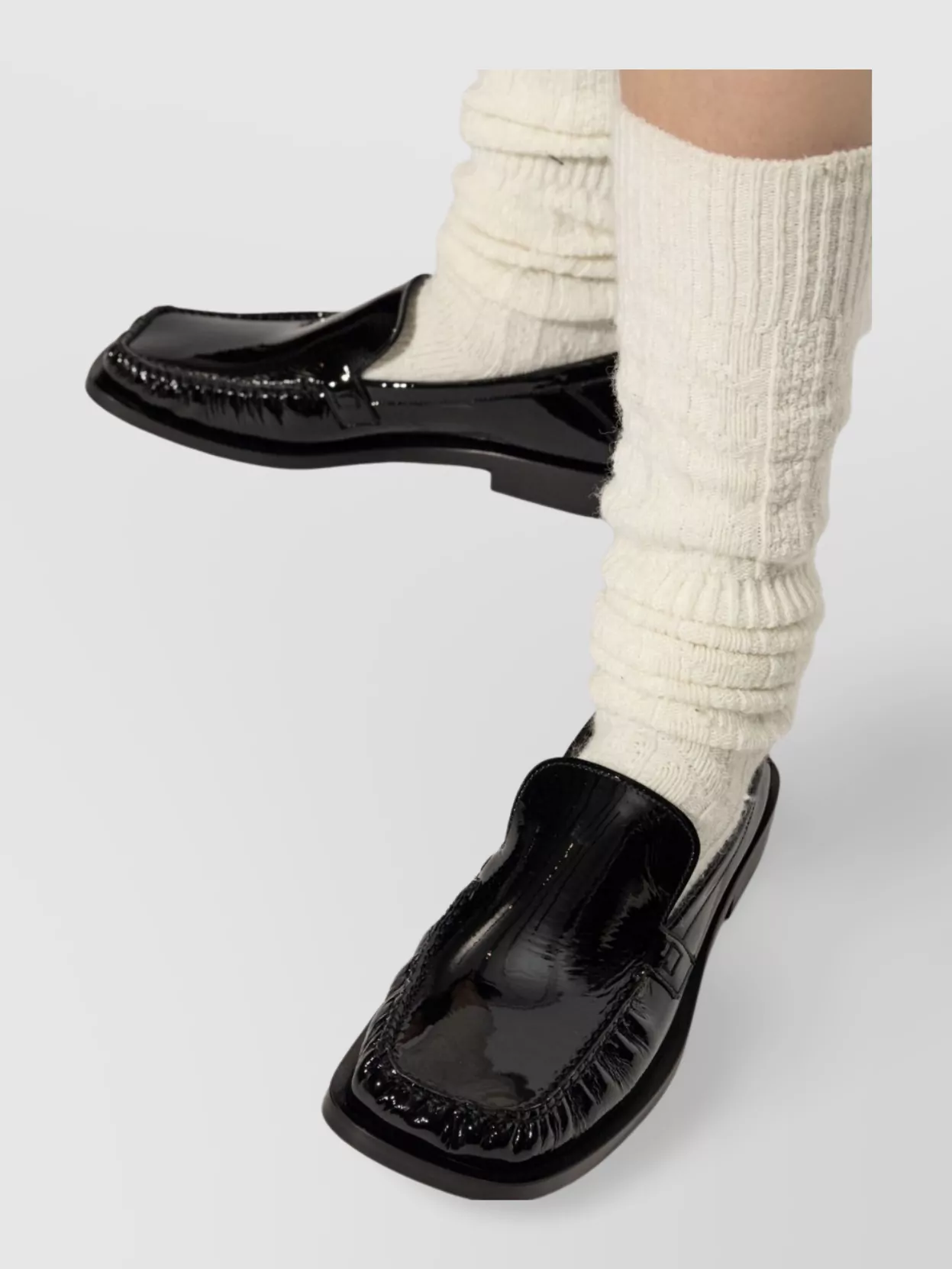 Attico Charles Leather Loafers 20mm