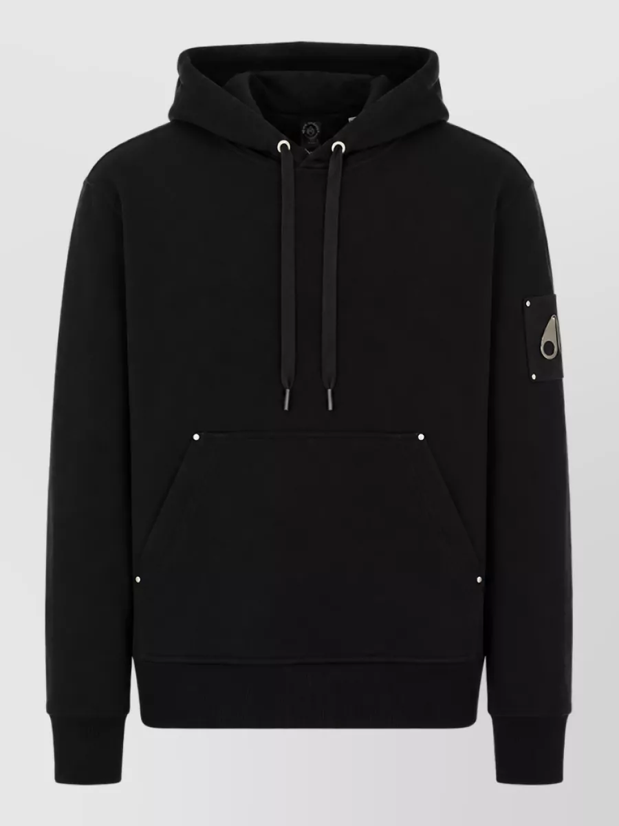 Moose Knuckles Cotton hooded sweatshirt