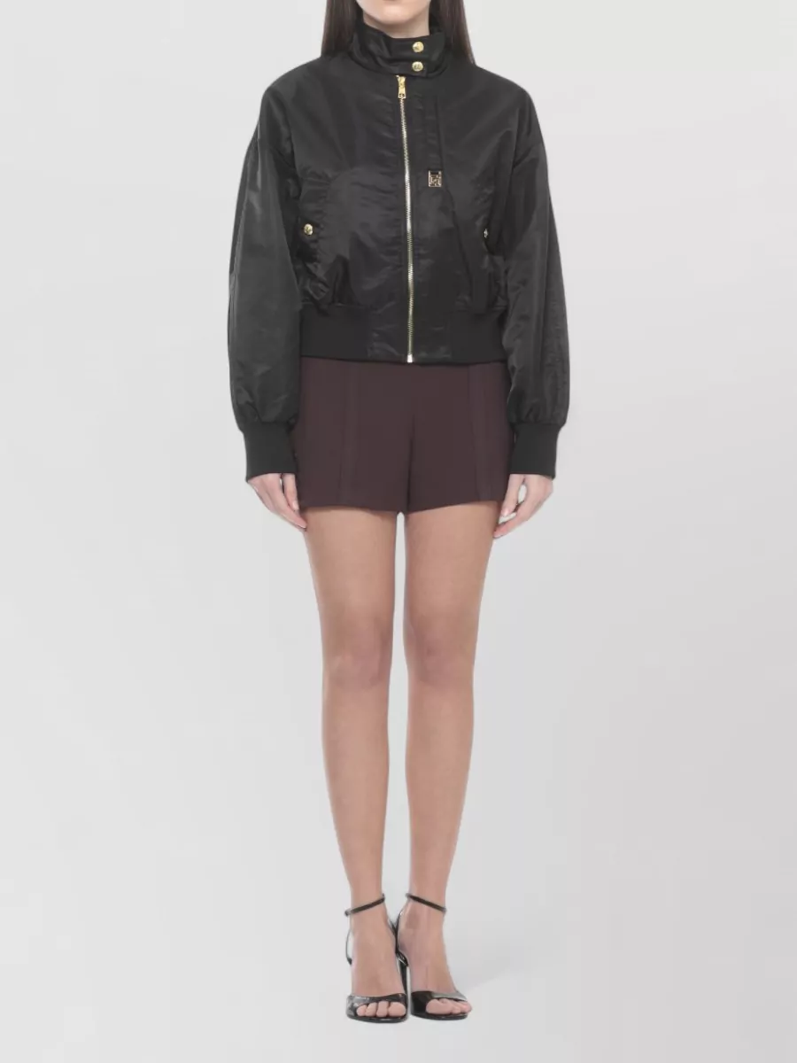 Elisabetta Franchi Quilted Bomber Jacket