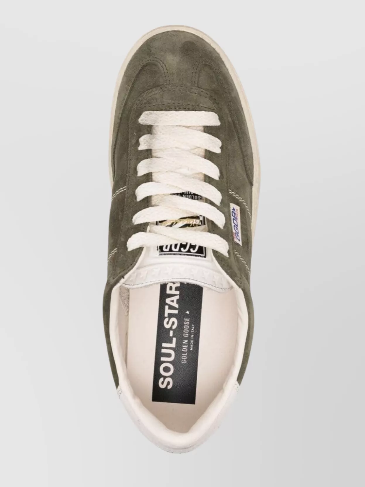Golden Goose Soul Star Suede Low-top Sneakers