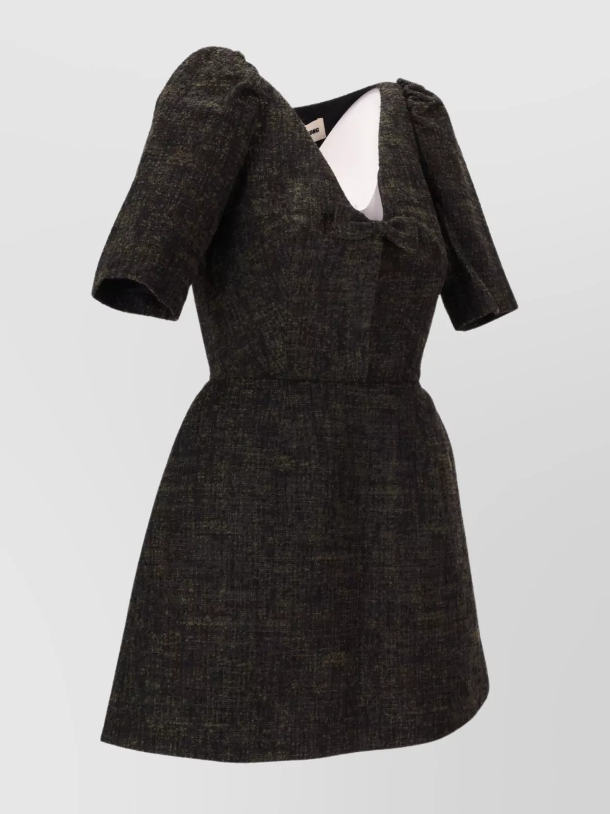 Zanellato Daily Baby A-Line Dress With Puff Sleeves