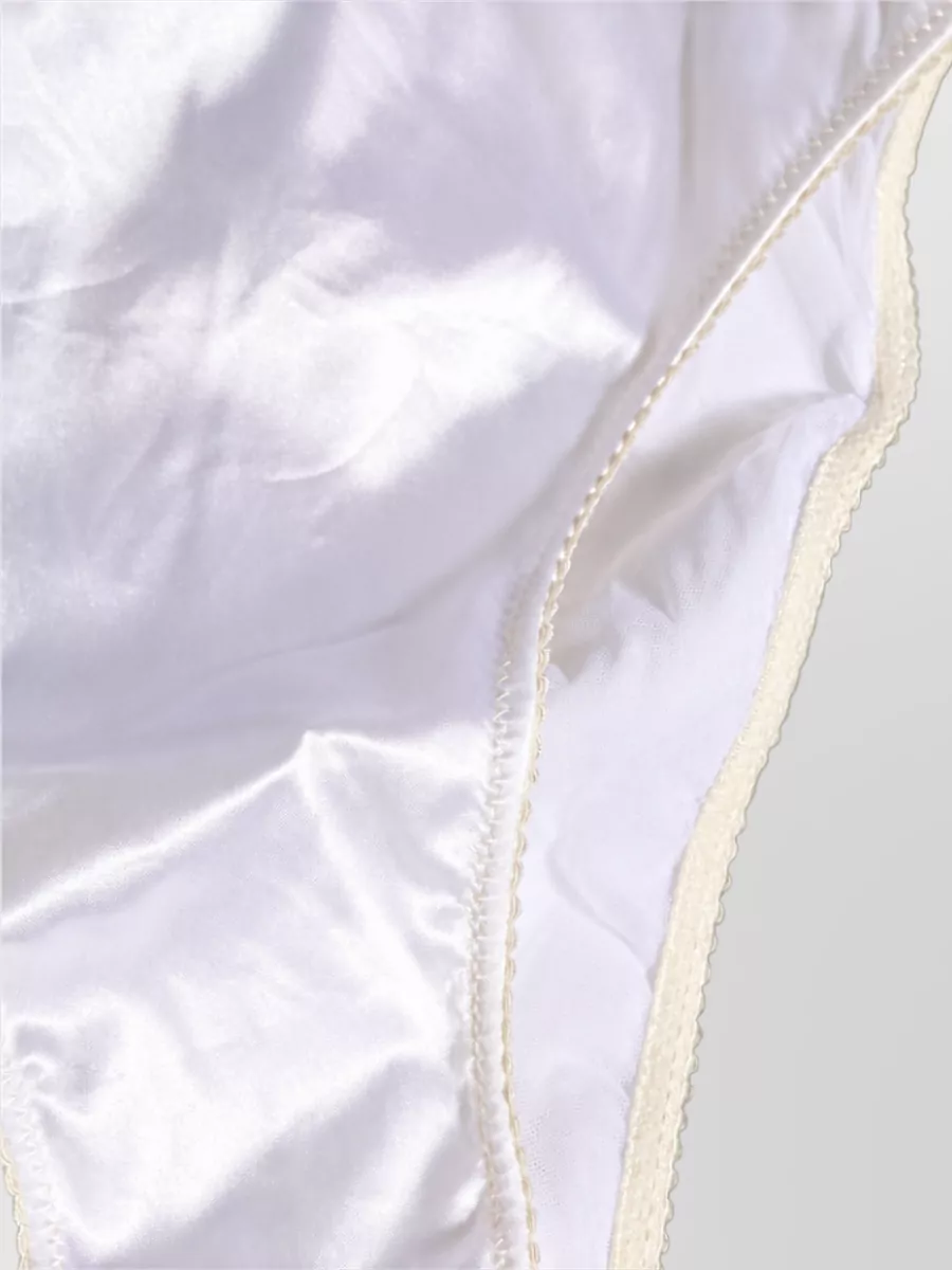 Dolce&Gabbana Satin High-Rise Briefs