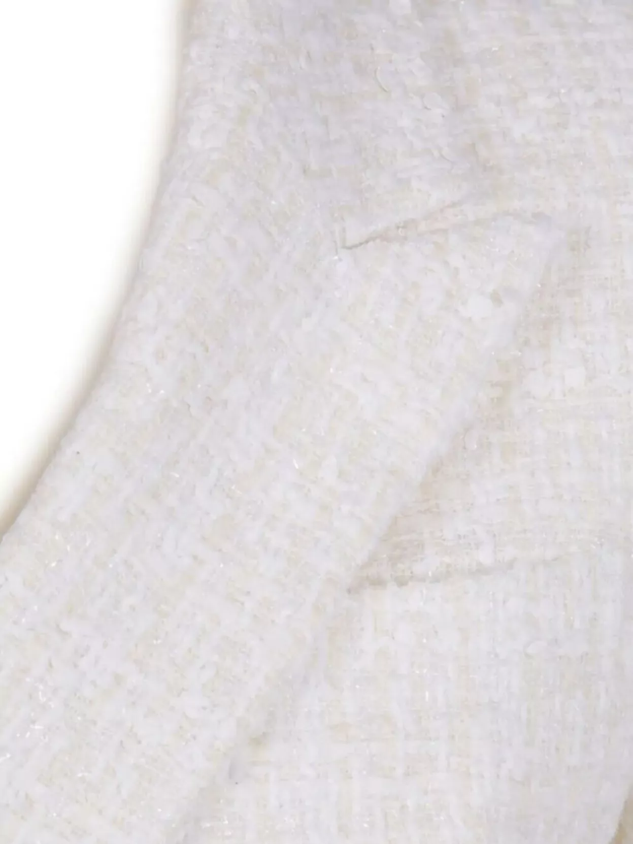Tagliatore Tweed Double-breasted Jacket In White