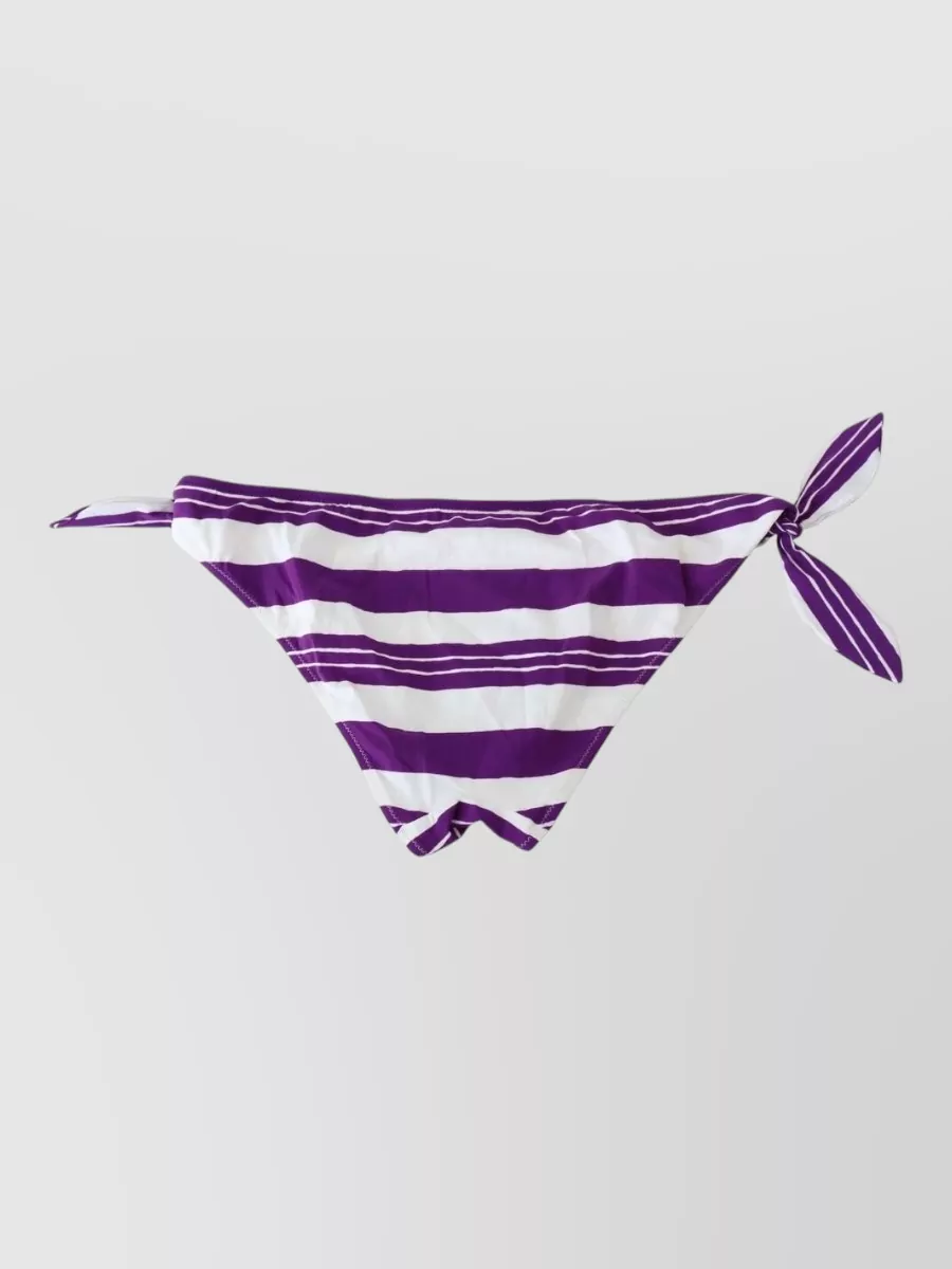 Dolce&Gabbana Striped Bikini Bottom
