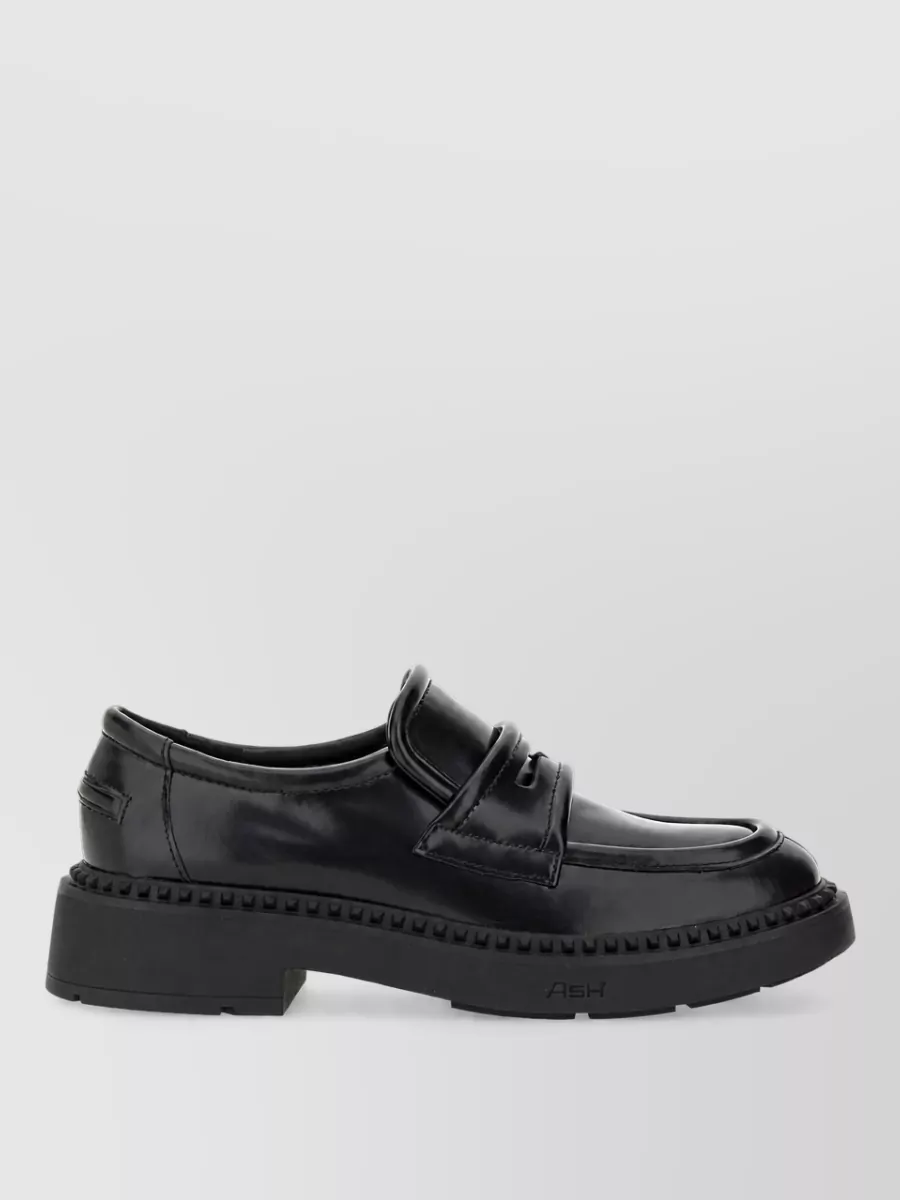 Ash Leather Moccasins
