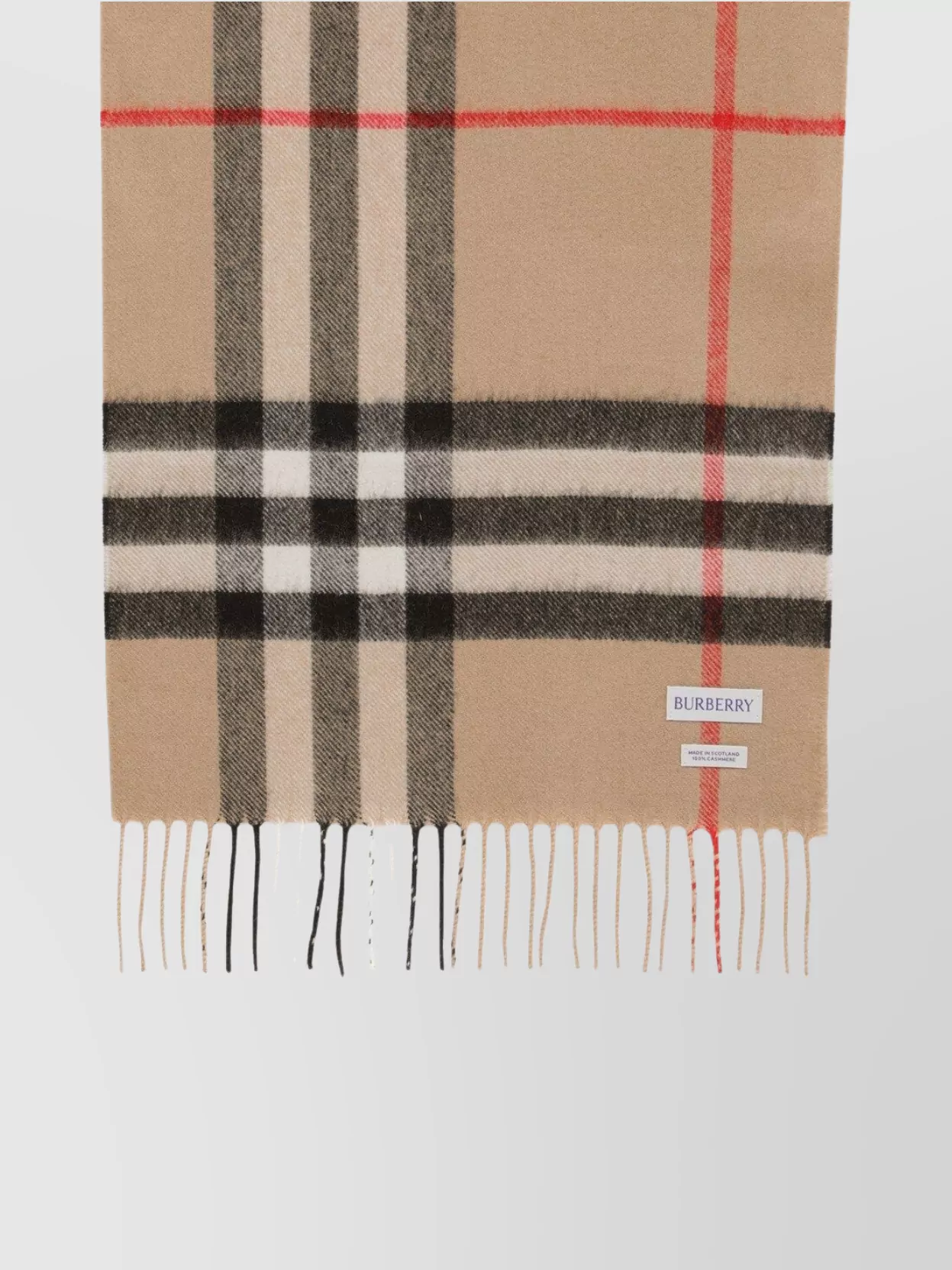 マフラー・ストール Burberry FW25 Printed wool blend scarf (8083803 A3238) Burberry Striped print wool blend scarf | The Fashion Square