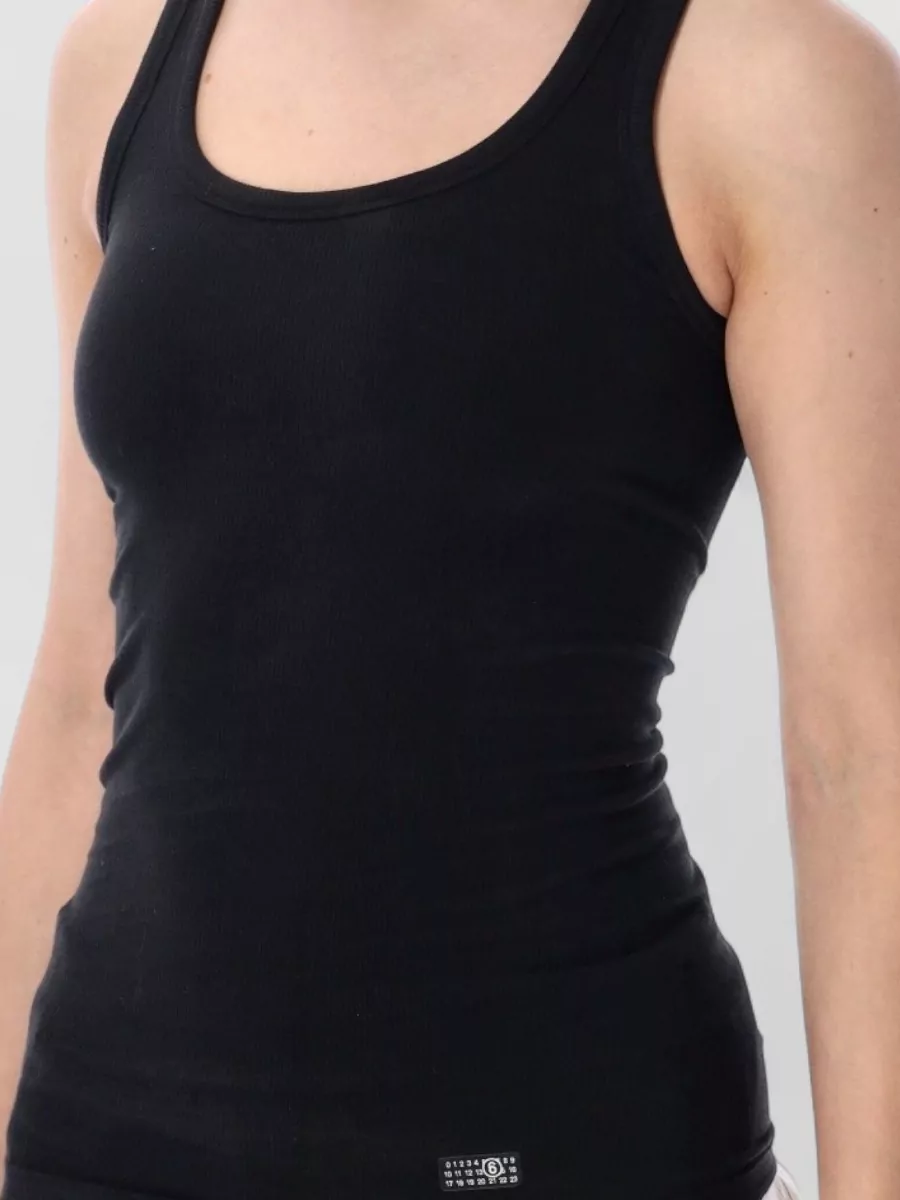 Mm6 Maison Margiela Slim-Fit Tank Top