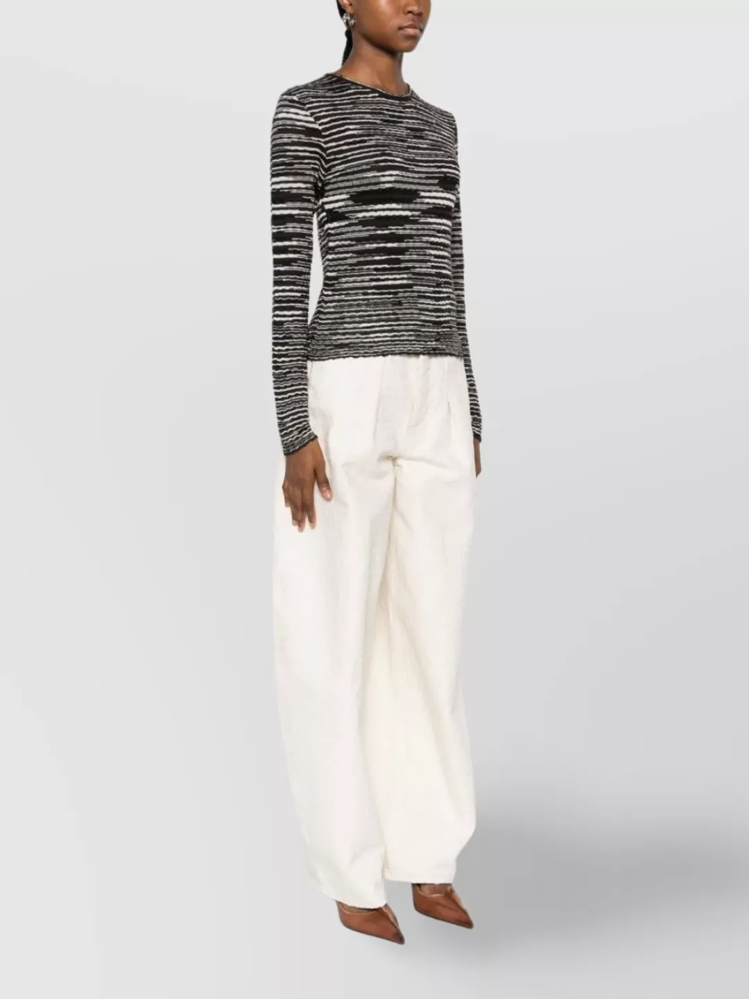 Missoni Wool Blend Crewneck Sweater