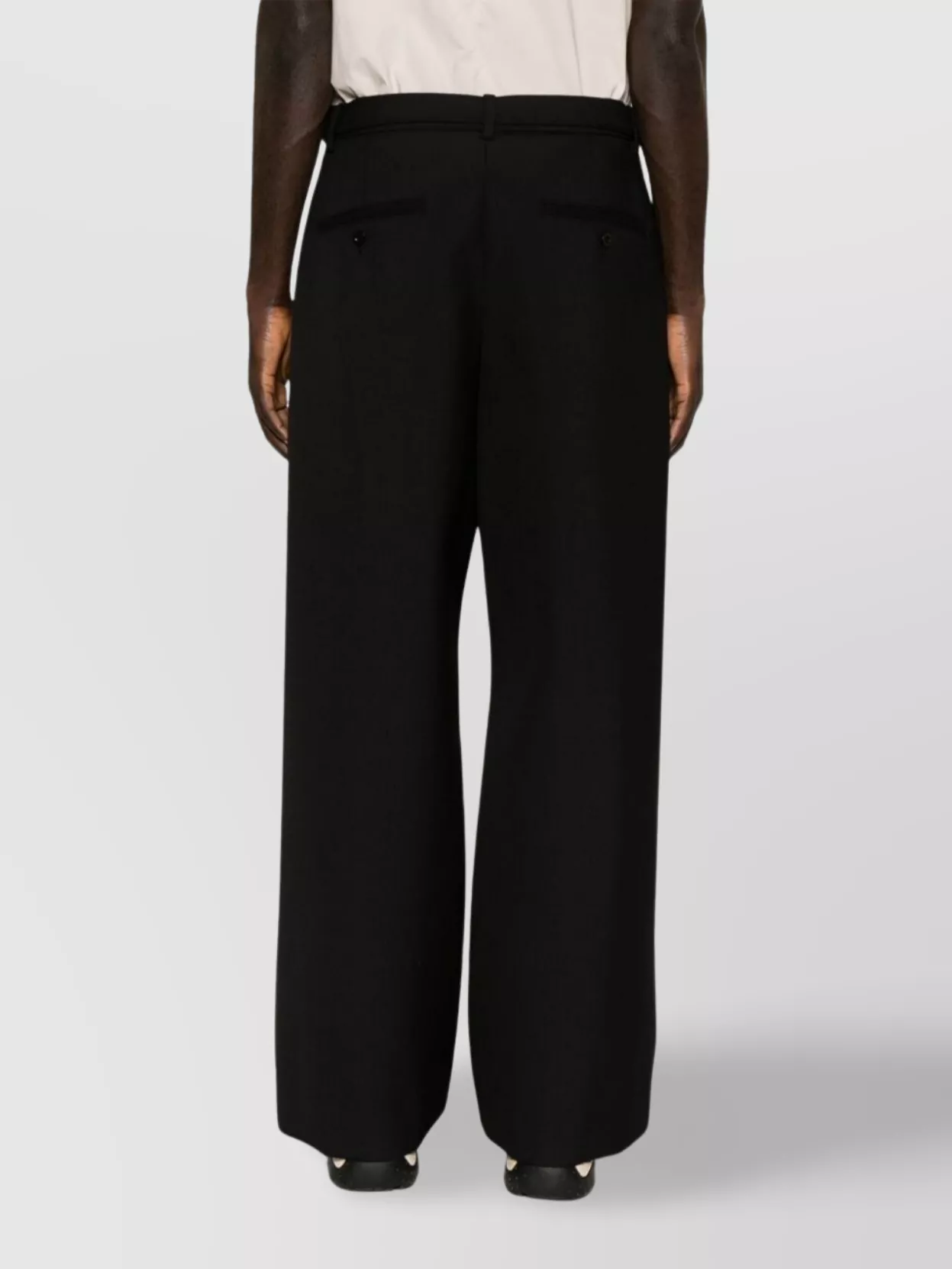 Sacai Bonding Pants Wide Leg