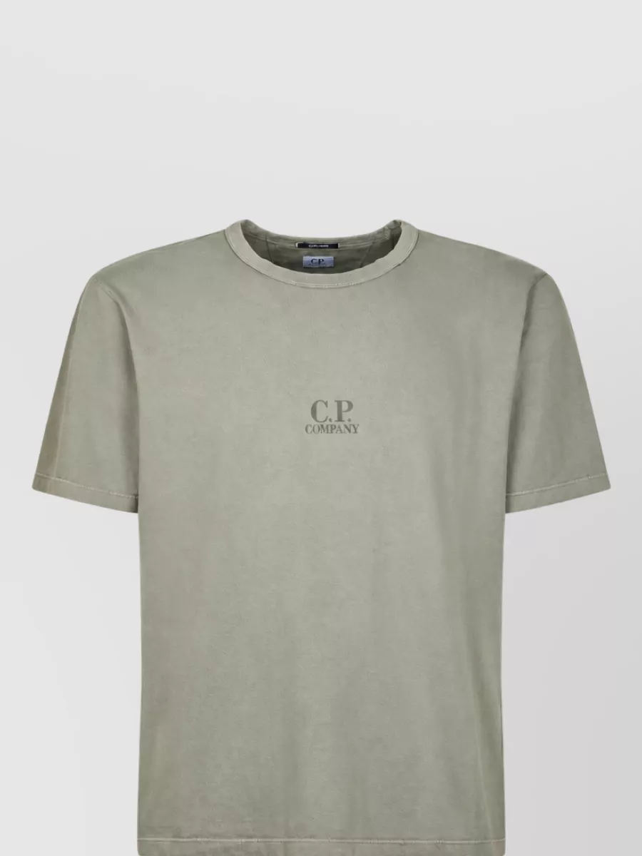 C.P. Company logo print crew neck t-shirt