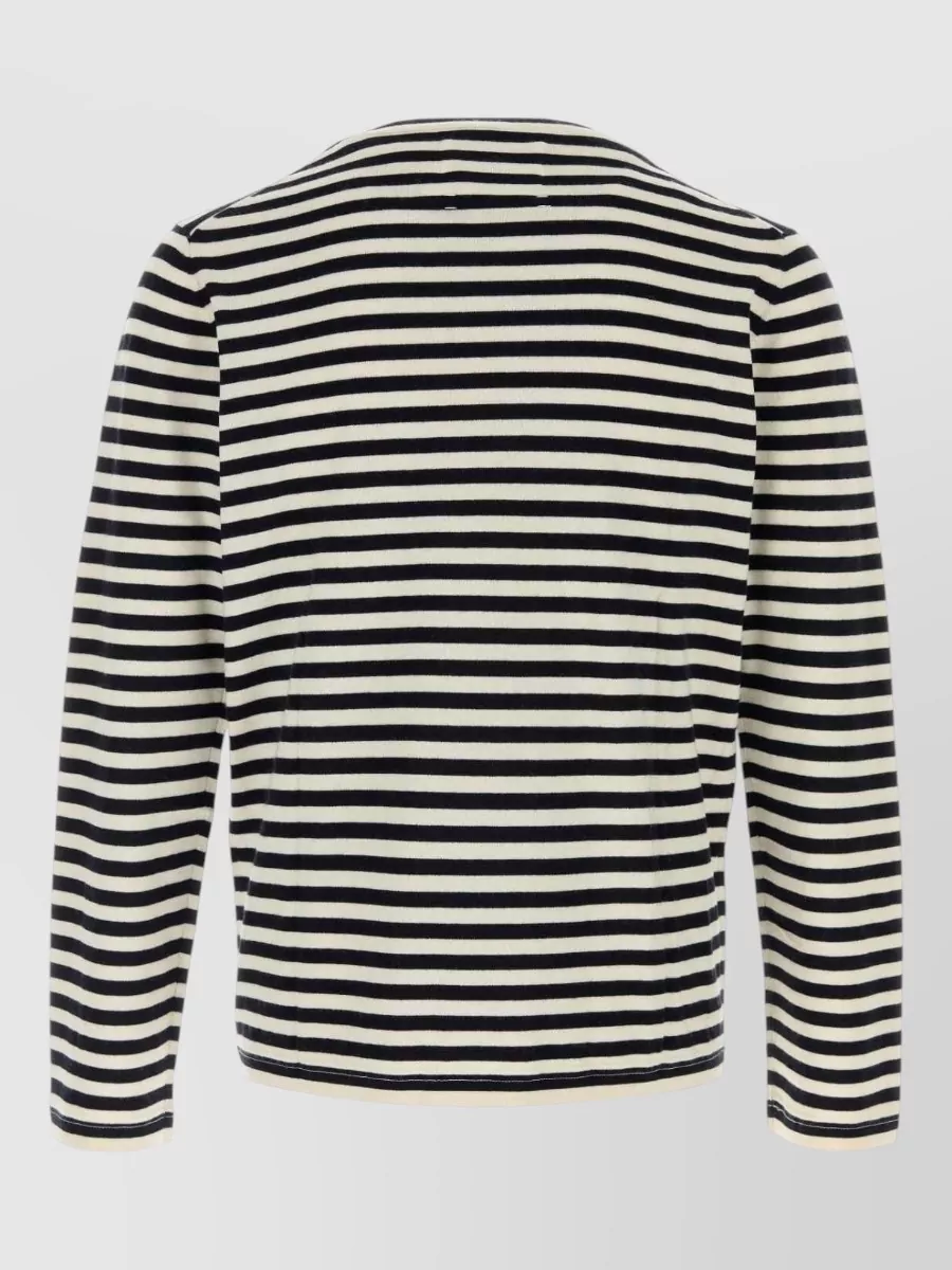 Extreme Cashmere Cashmere Blend Striped Crewneck Sweater