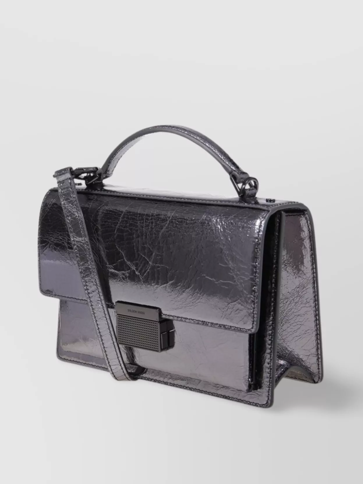Golden Goose Rectangular Shape Patent Leather Cross-body Bag
