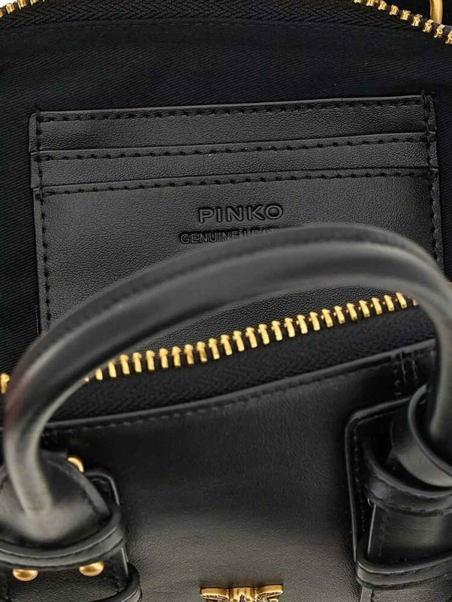 Pinko Leather Shoulder Bag