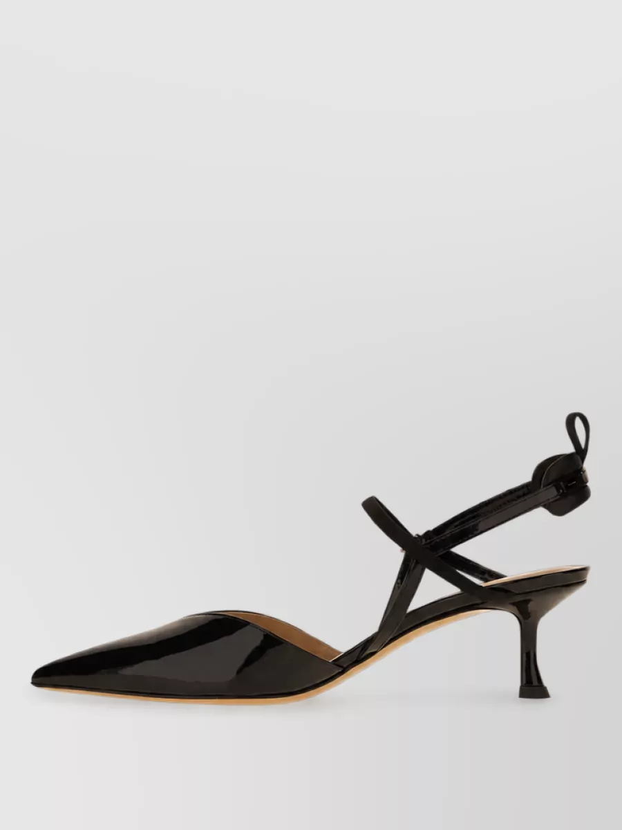 Fendi leather pumps