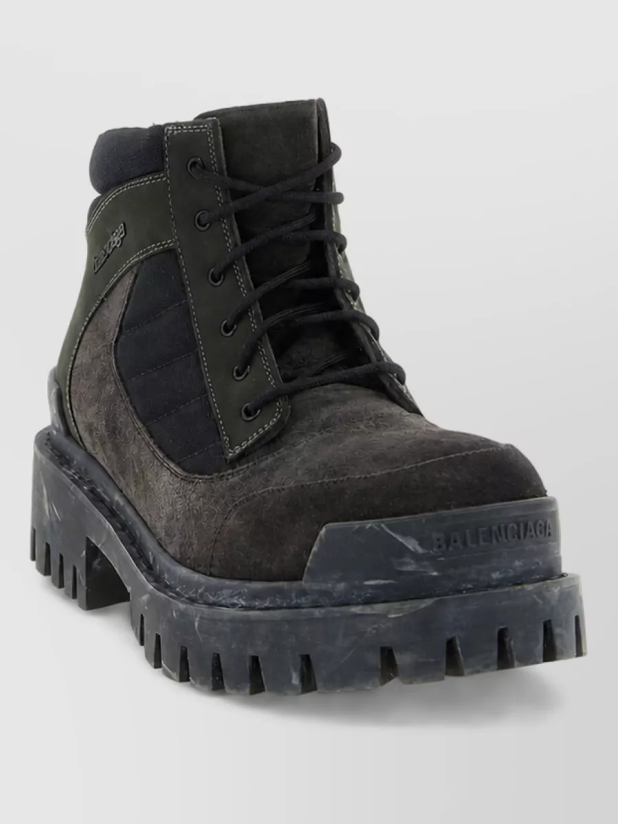 Balenciaga calfskin ankle boots