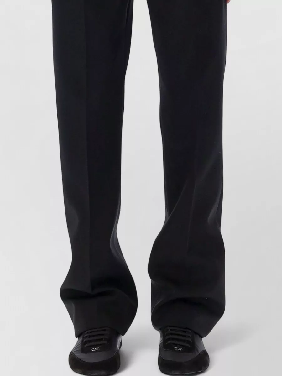 Prada virgin wool tailored trousers