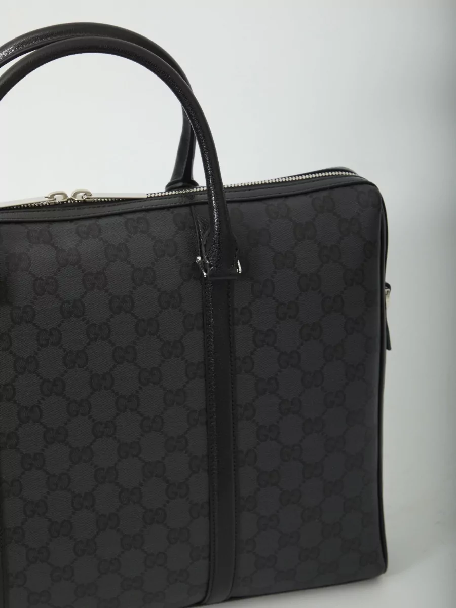 Gucci Coated Fabric Briefcase