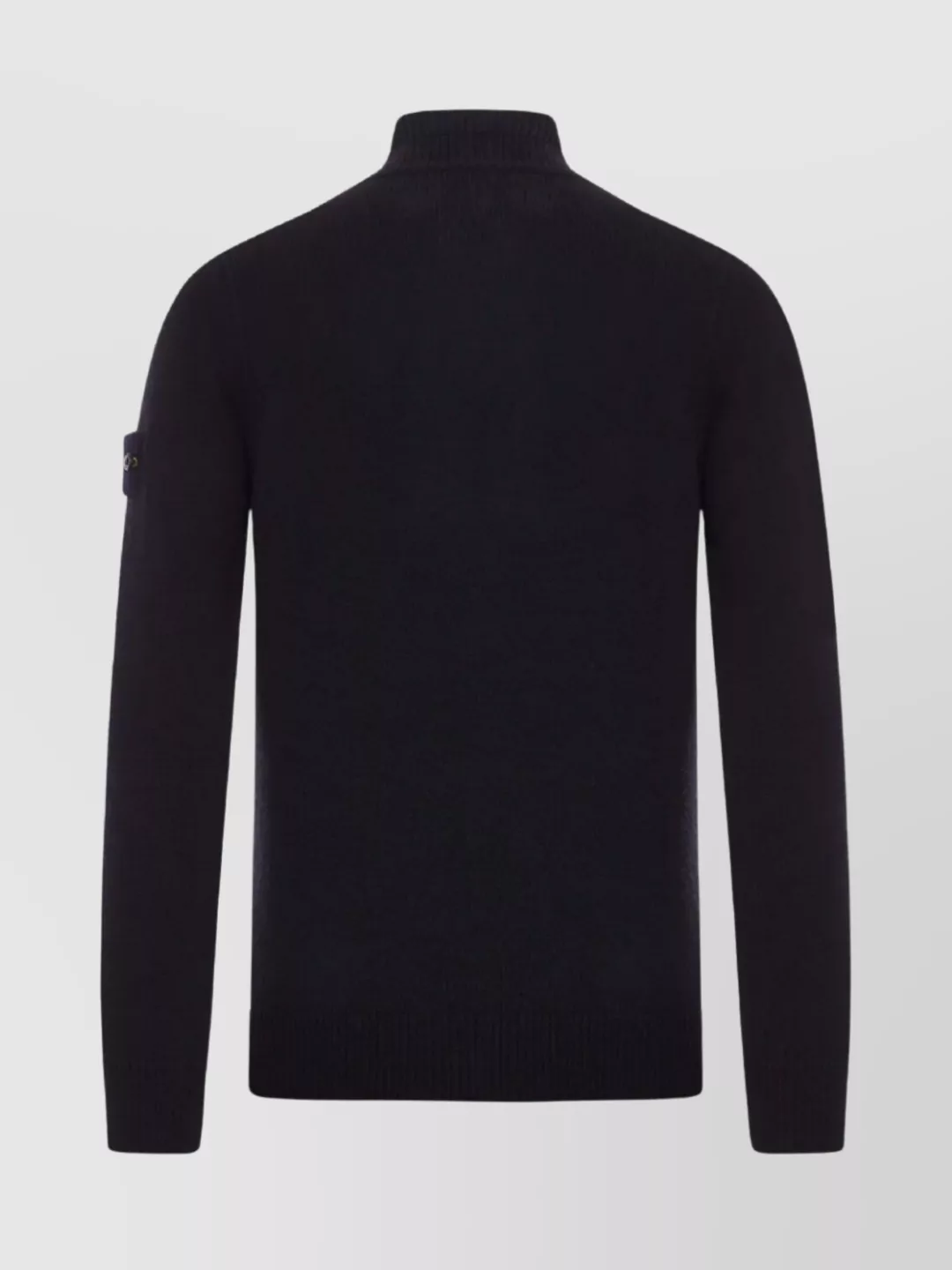 Stone Island Knitwear With Ribbed Cuffs And Hem