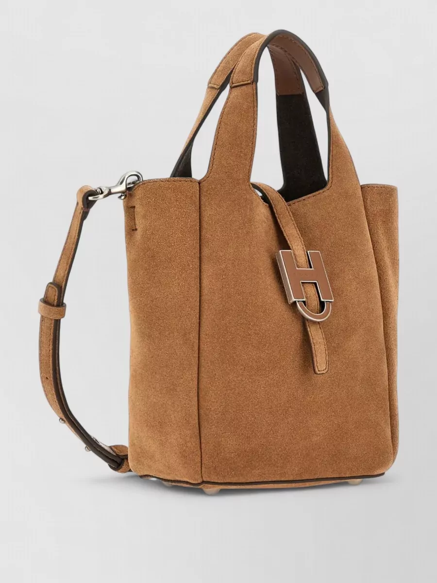 Hogan H-Bag Leather Tote Bag