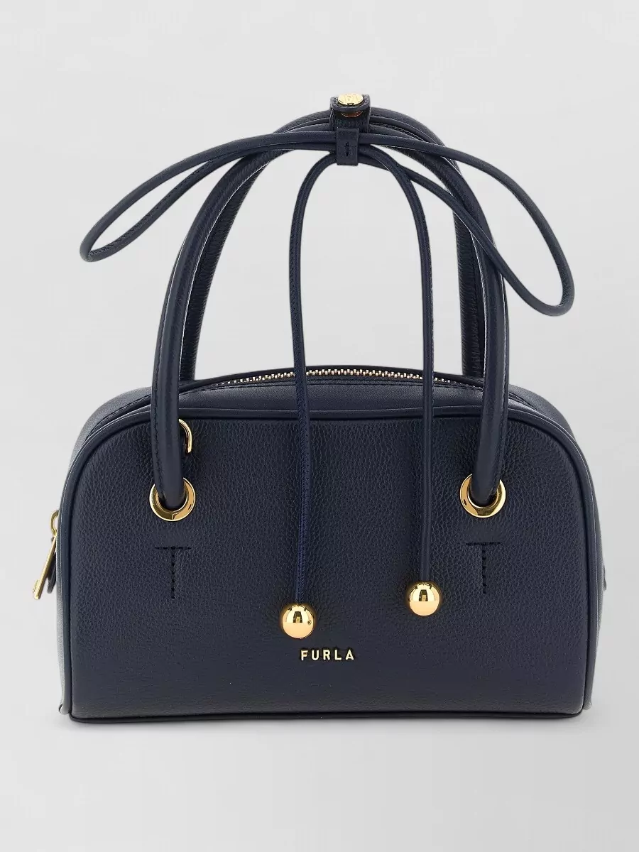 Furla Diamante mini leather top handle bag
