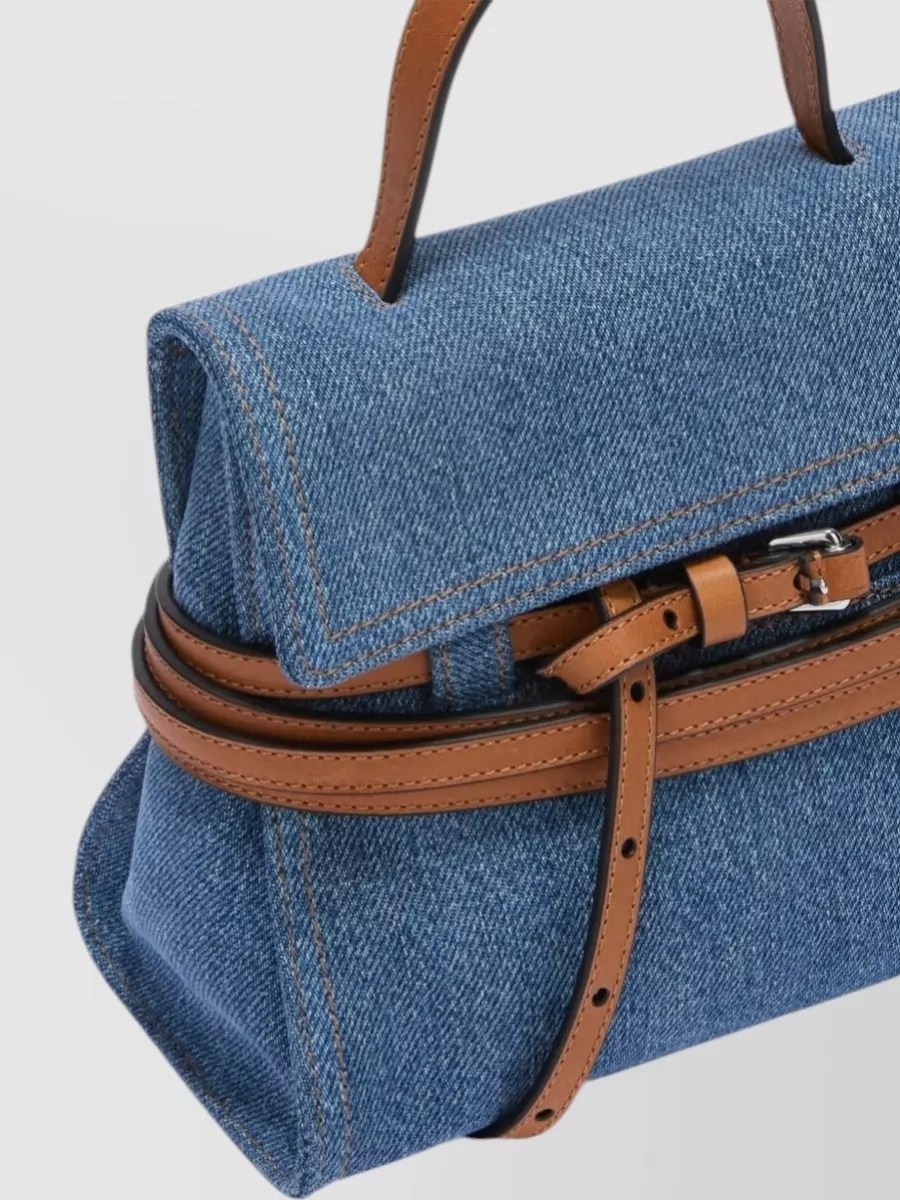 Moschino Denim Small Tote Bag