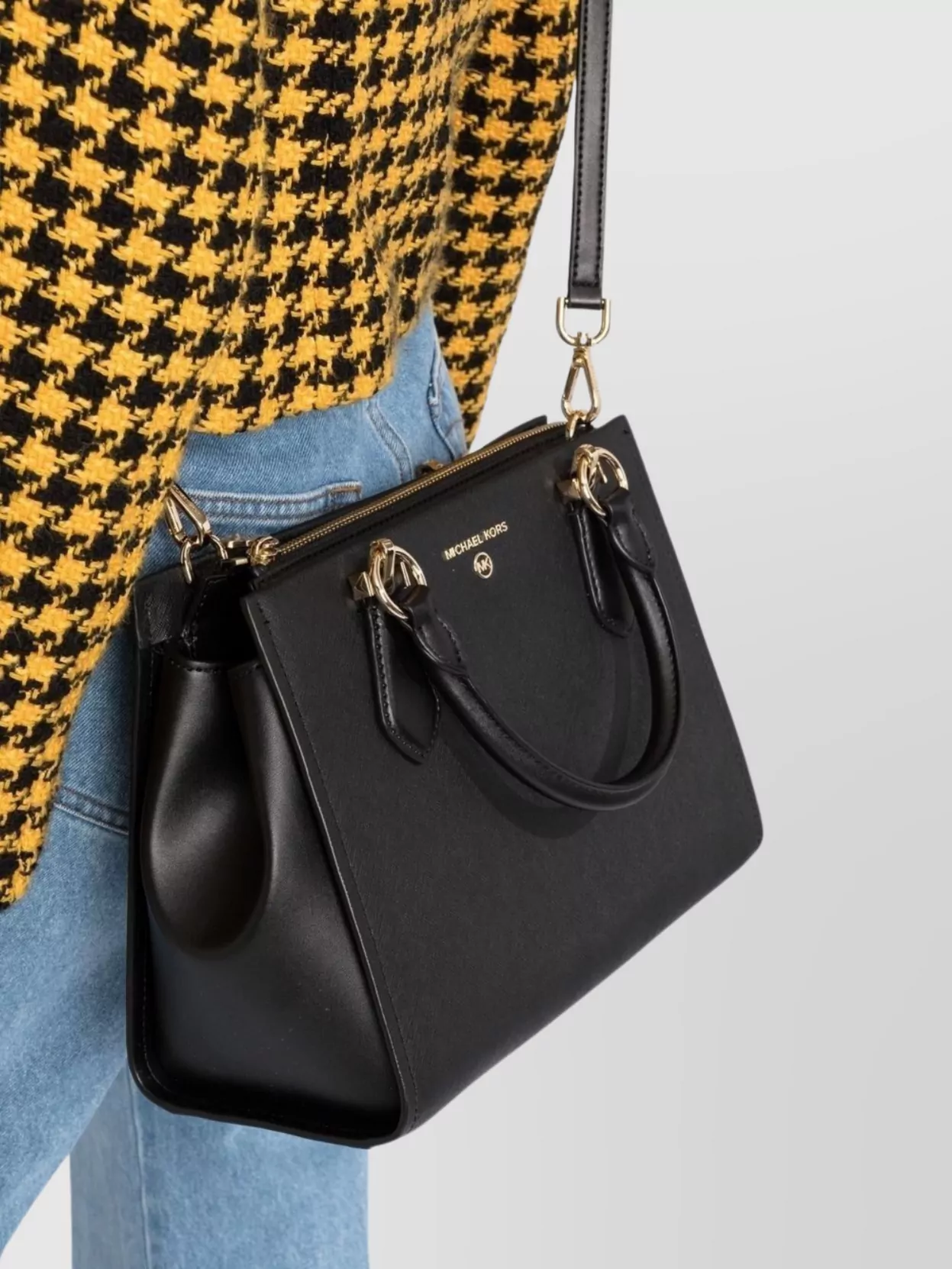 Michael Kors Medium Saffiano Leather Tote Bag