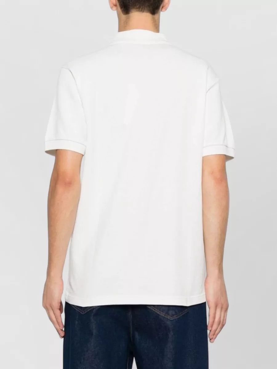 Kenzo Cotton Piqué Floral-Embroidered Short-Sleeve Polo Shirt