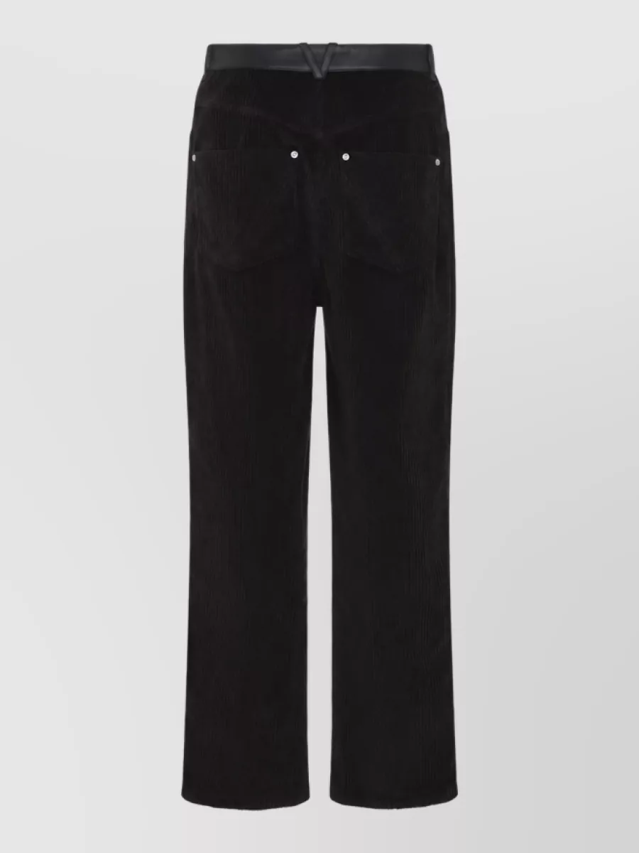 Bottega Veneta Corduroy Straight-Leg Trousers