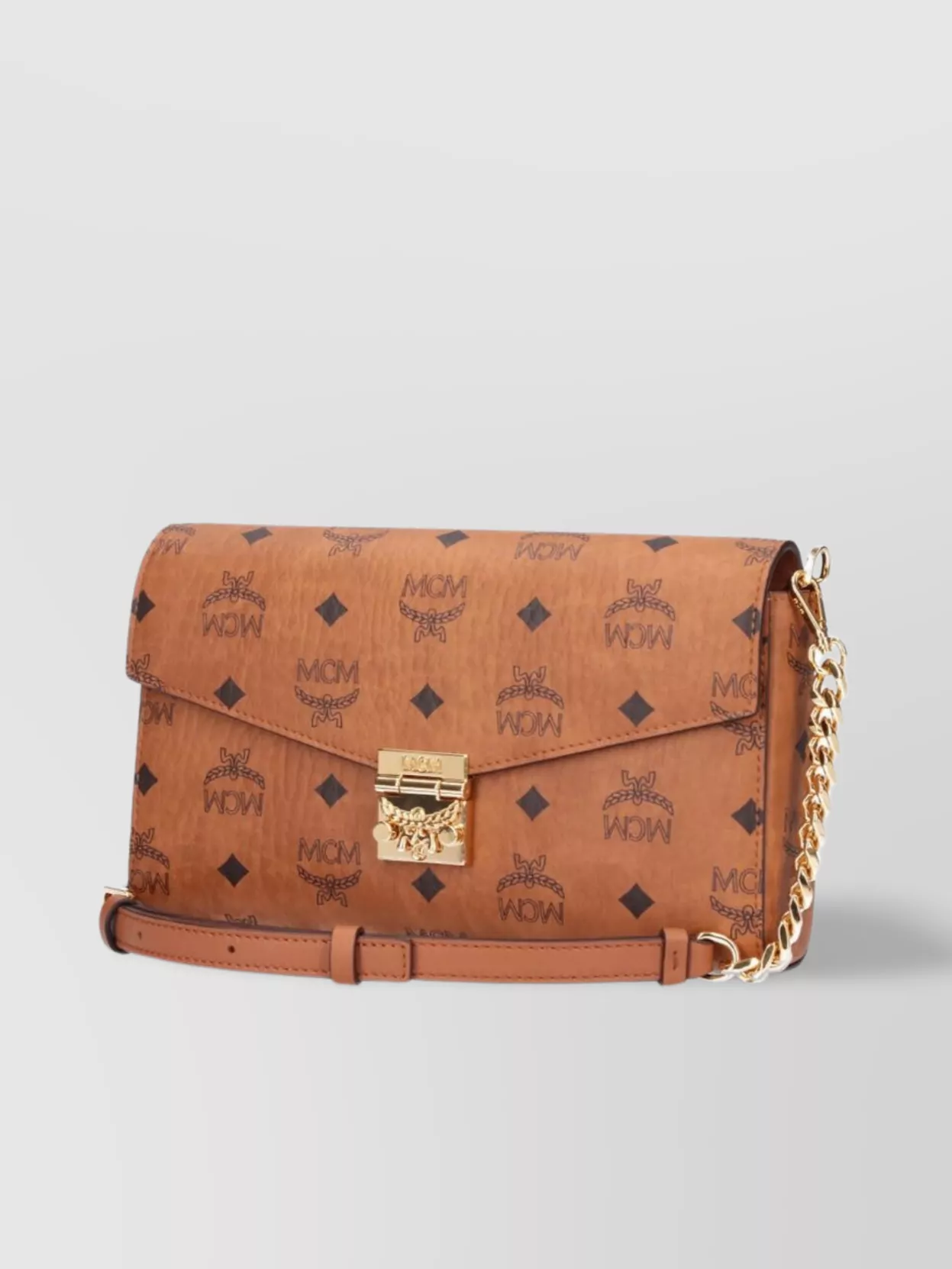 Mcm Chain Strap Shoulder Bag